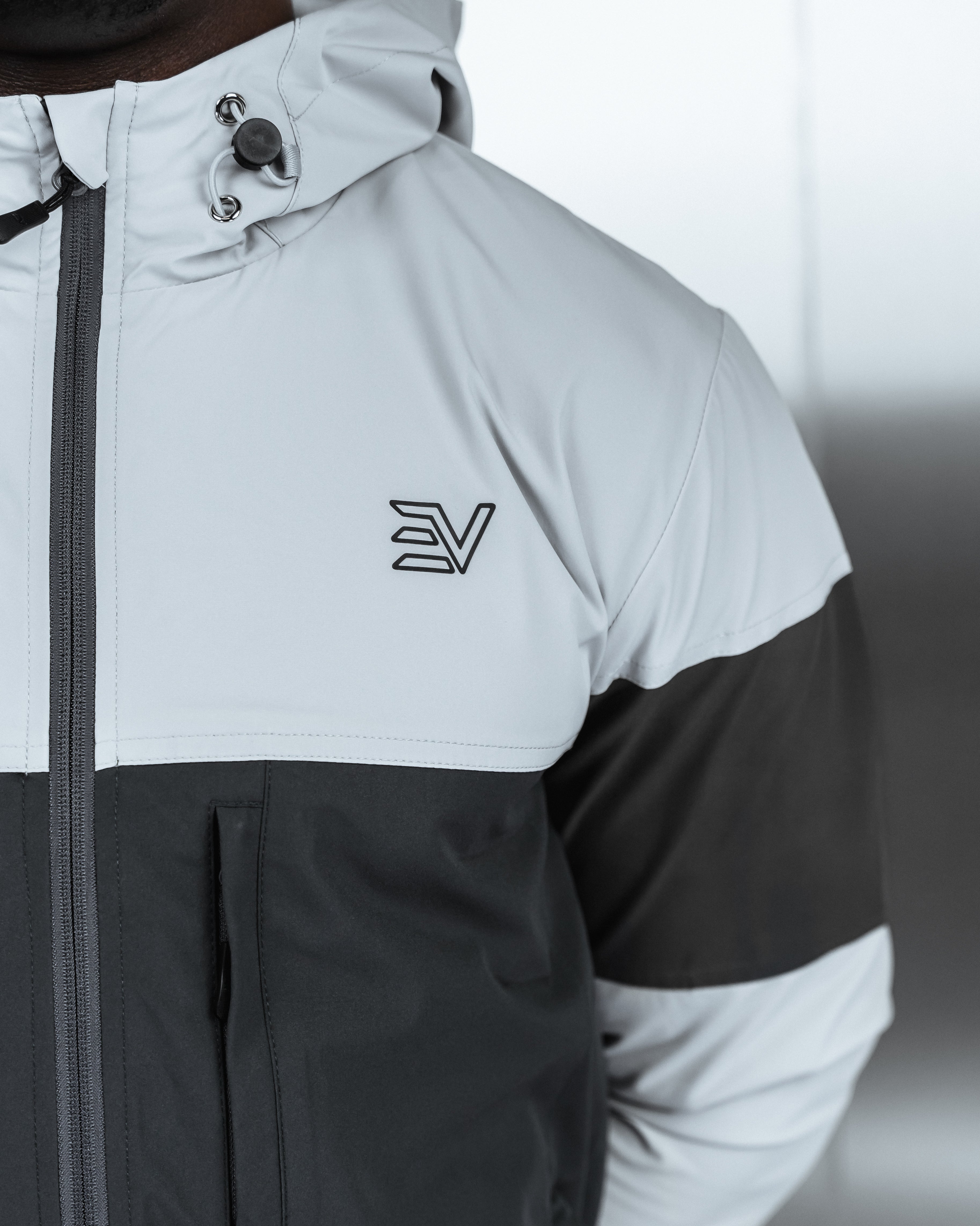 EV TECHNICAL TRACK JACKET  “Dark Grey/Light Grey”