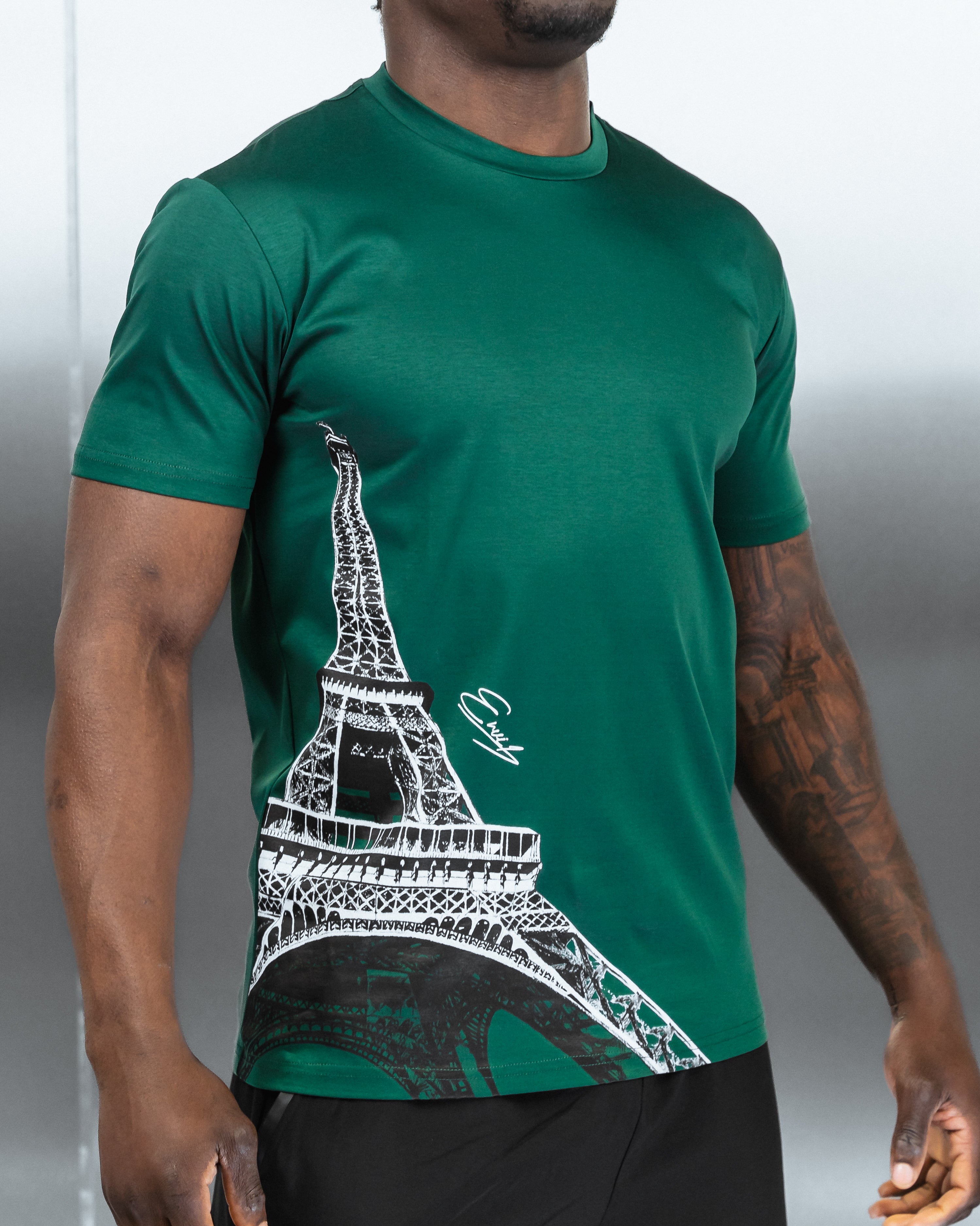 ENVI Eiffel Tower T-Shirt  “Emerald Green”