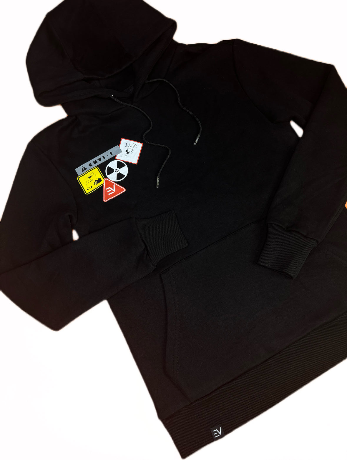 EV Hazard Hoodie Black