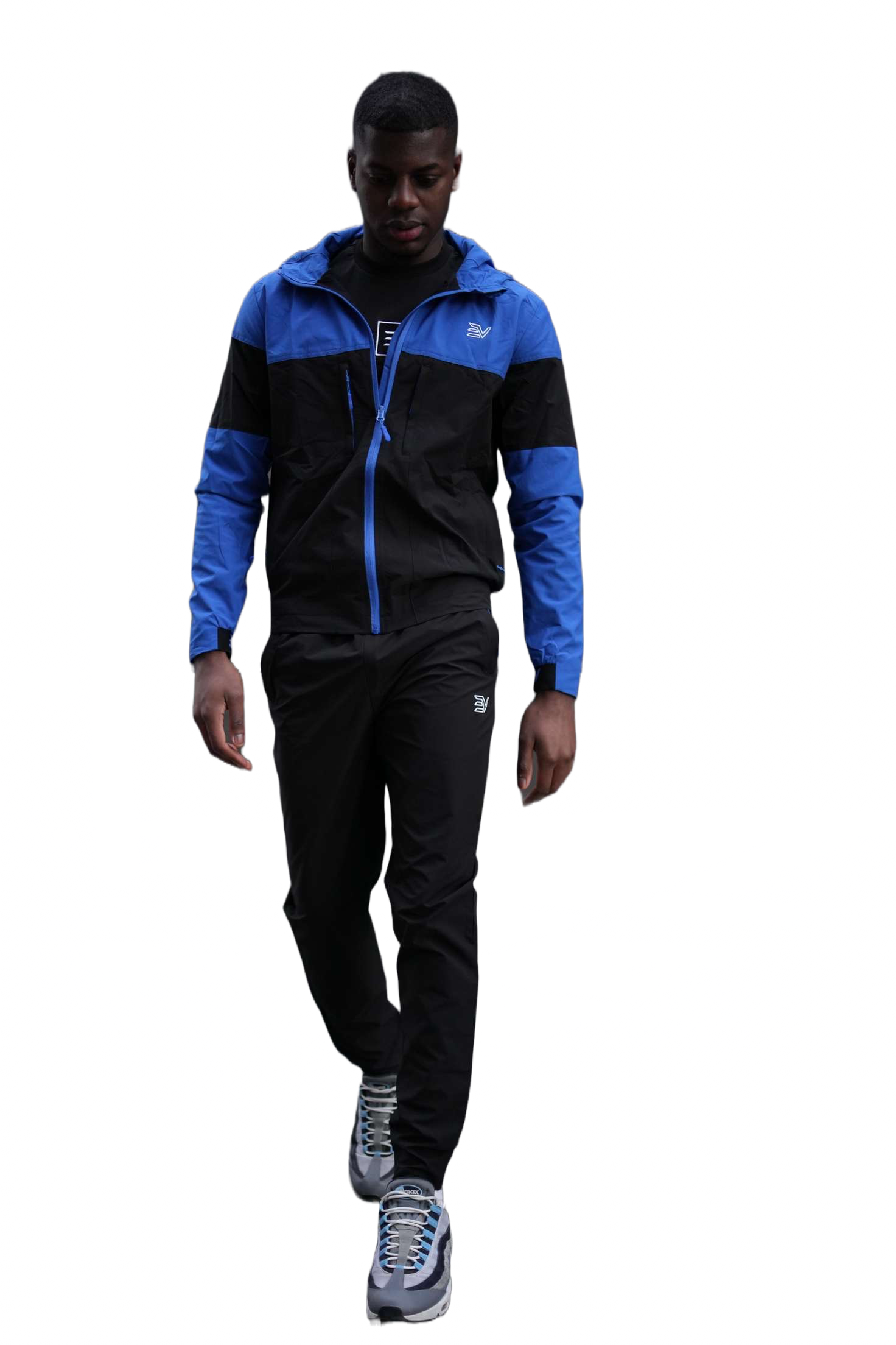 EV TECHNICAL TRACKSUIT Royal Blue Black