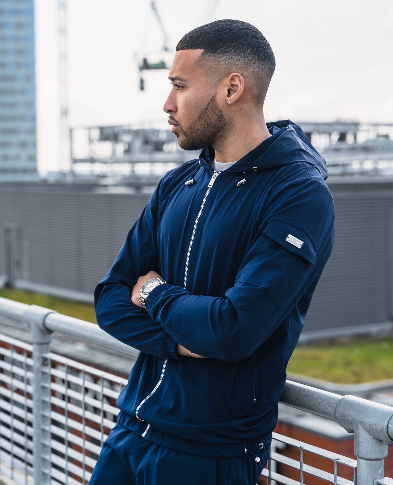 EV LUXE CARGO JACKET “NAVY”