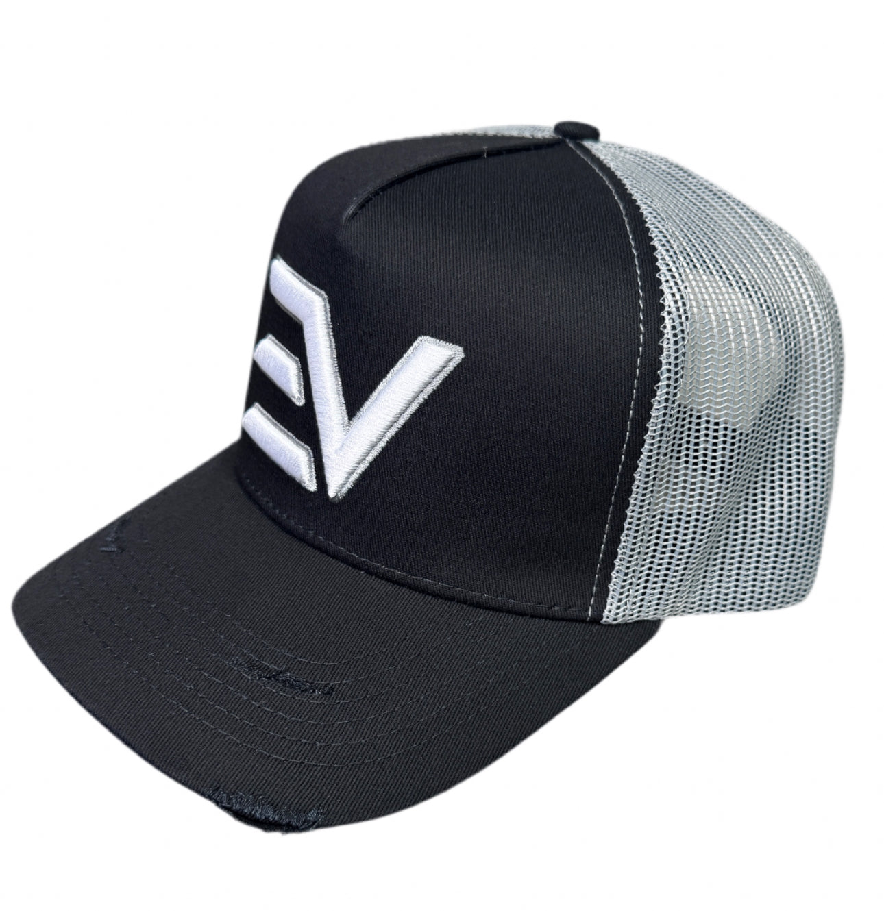 EV Logo Trucker Cap Grey/Black