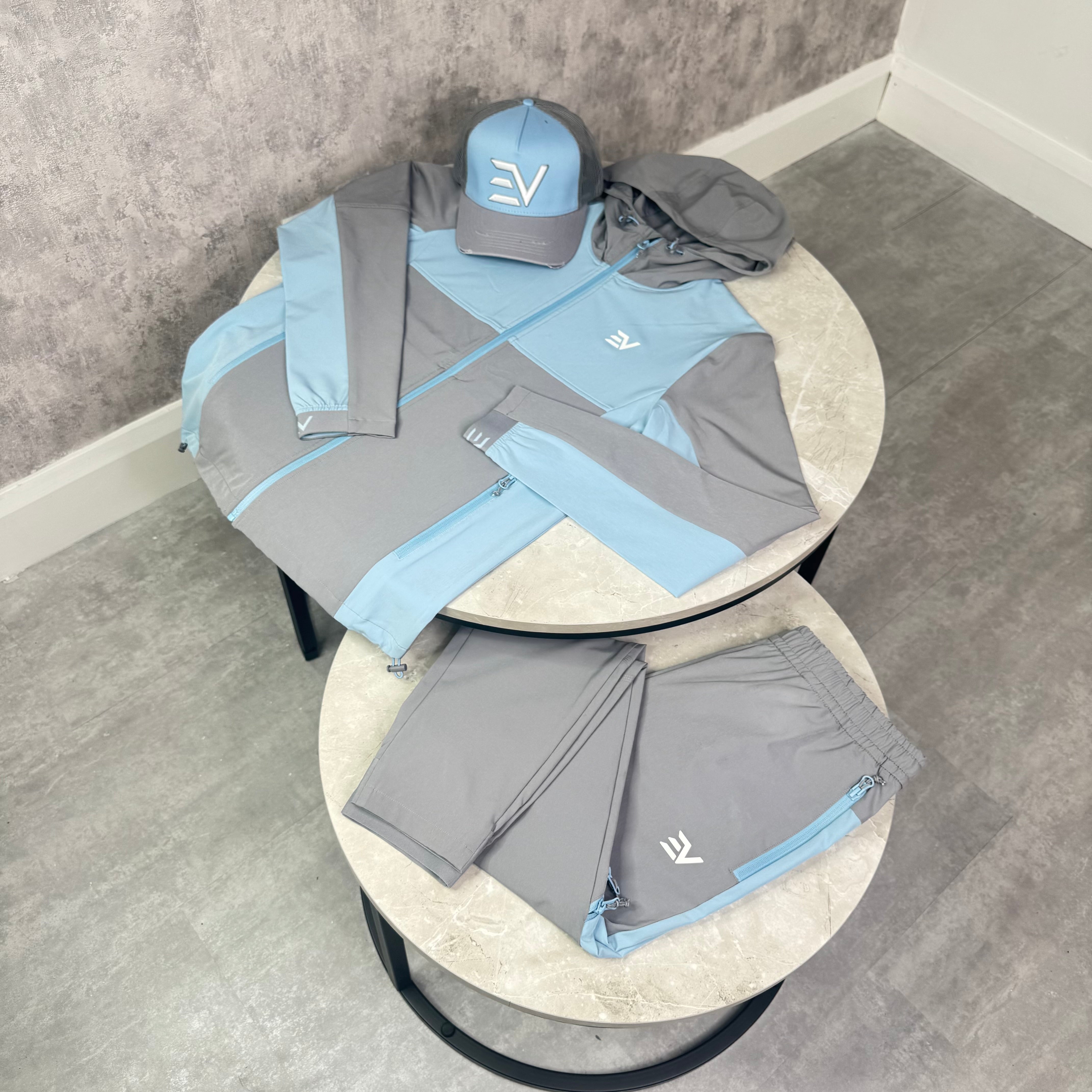 EV Dynamic Pant Grey/Baby Blue