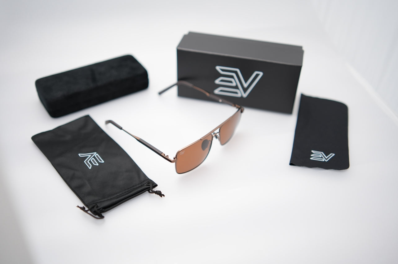 EV Ace Sunglasses - Rose Gold