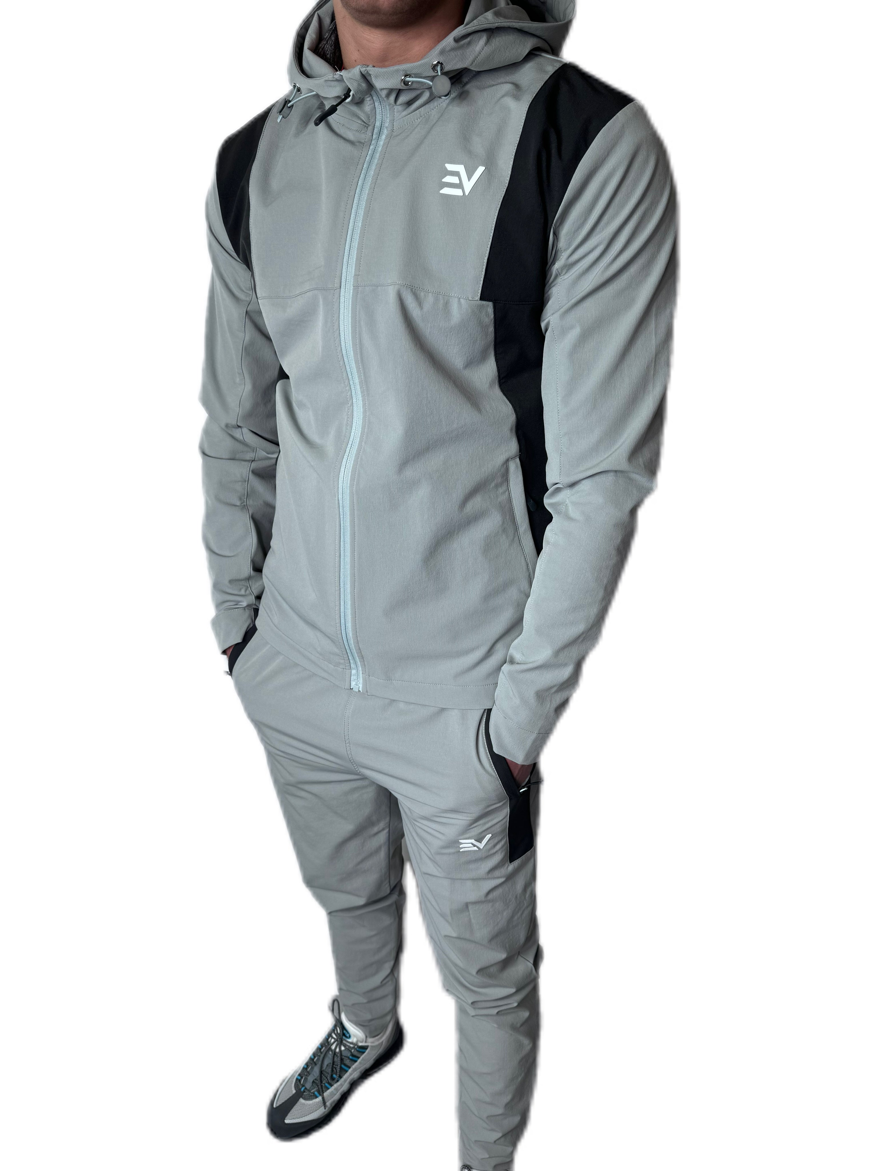 EV Flex Track Jacket “Grey/ Charcoal Grey"