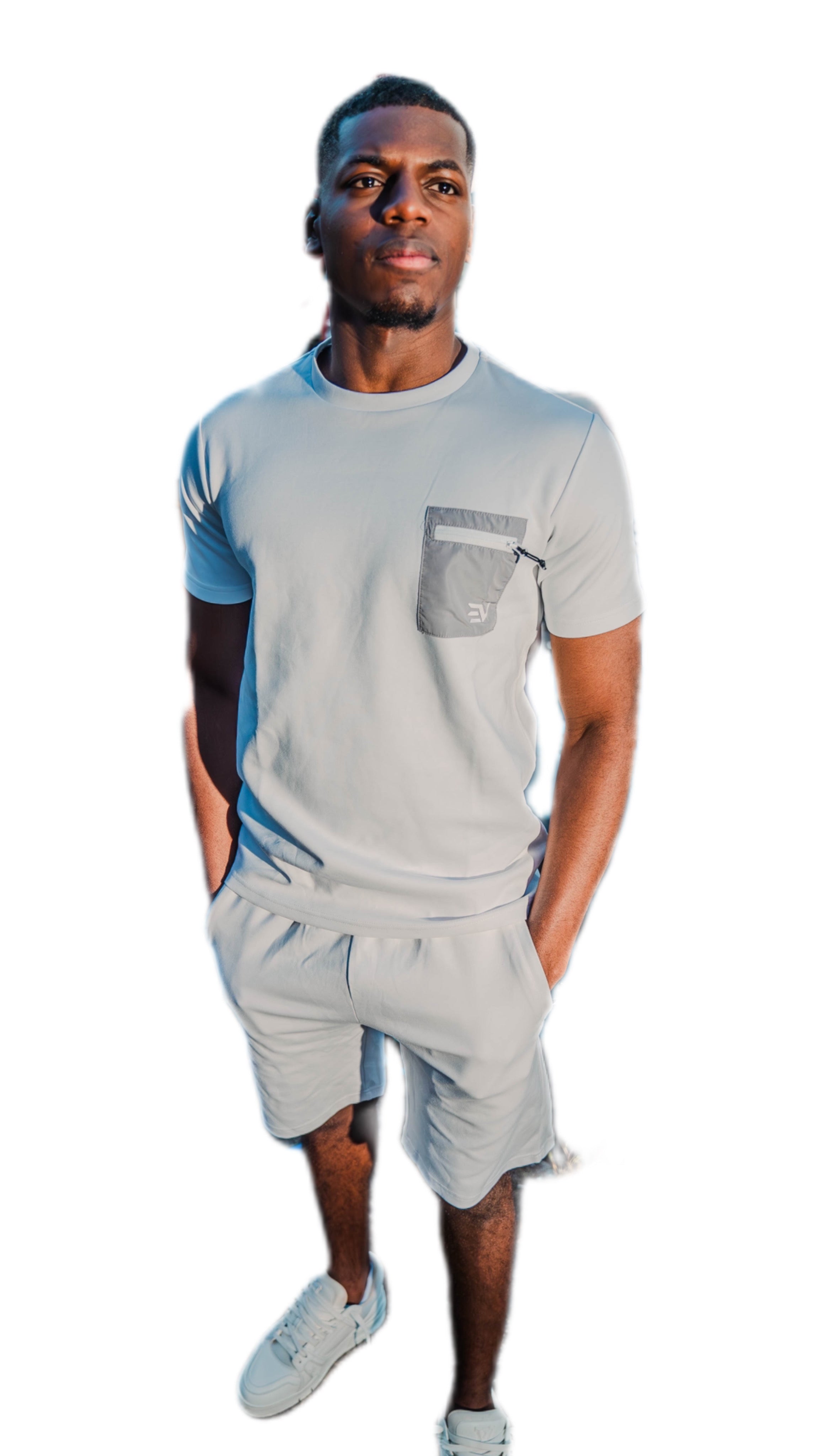 EV Heavy Cotton Set - White/Grey