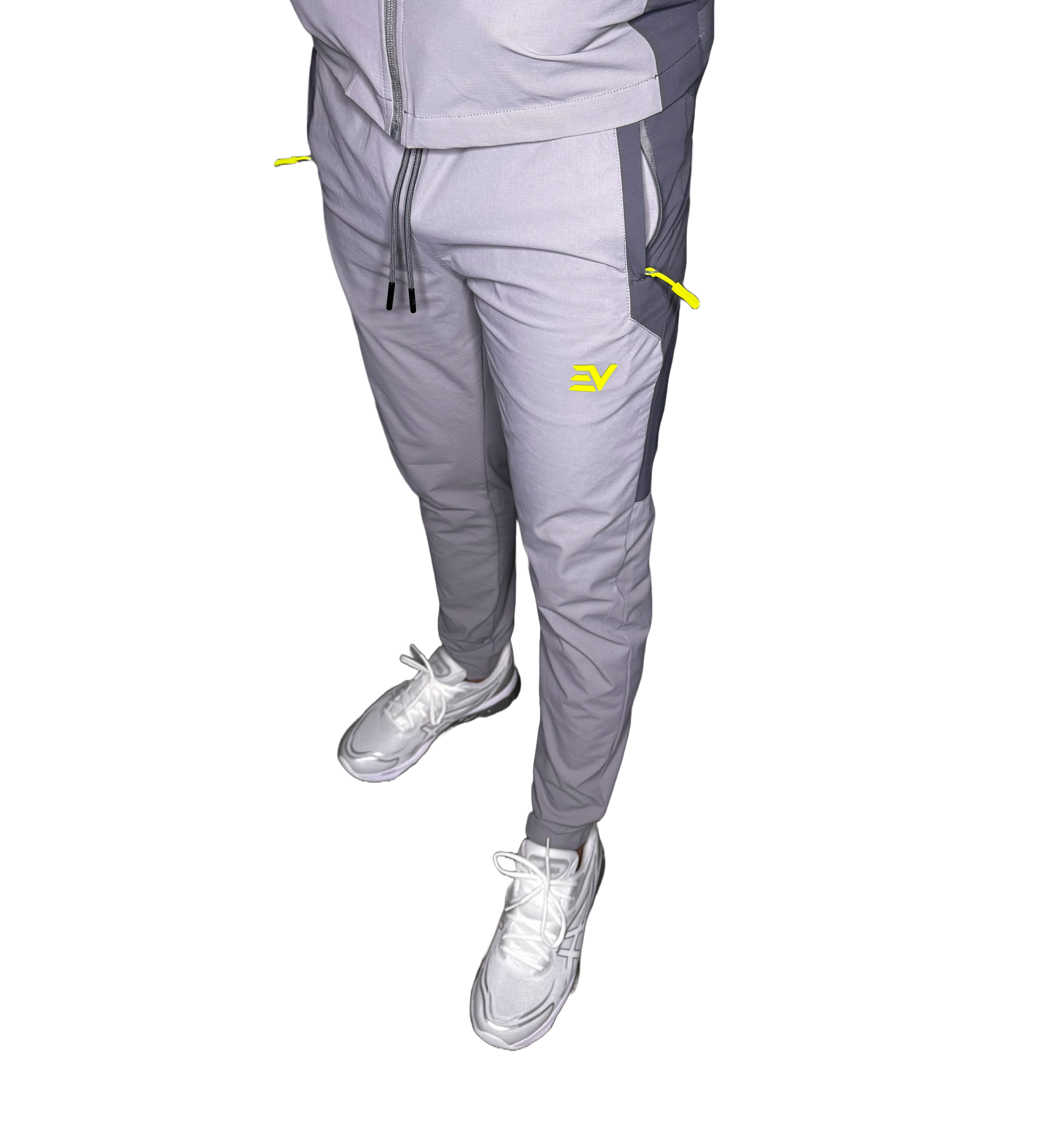 EV ECLIPSE TRACK BOTTOMS “Grey/Volt”