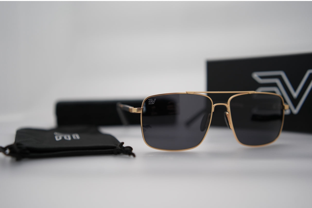 EV Ace Sunglasses - Gold