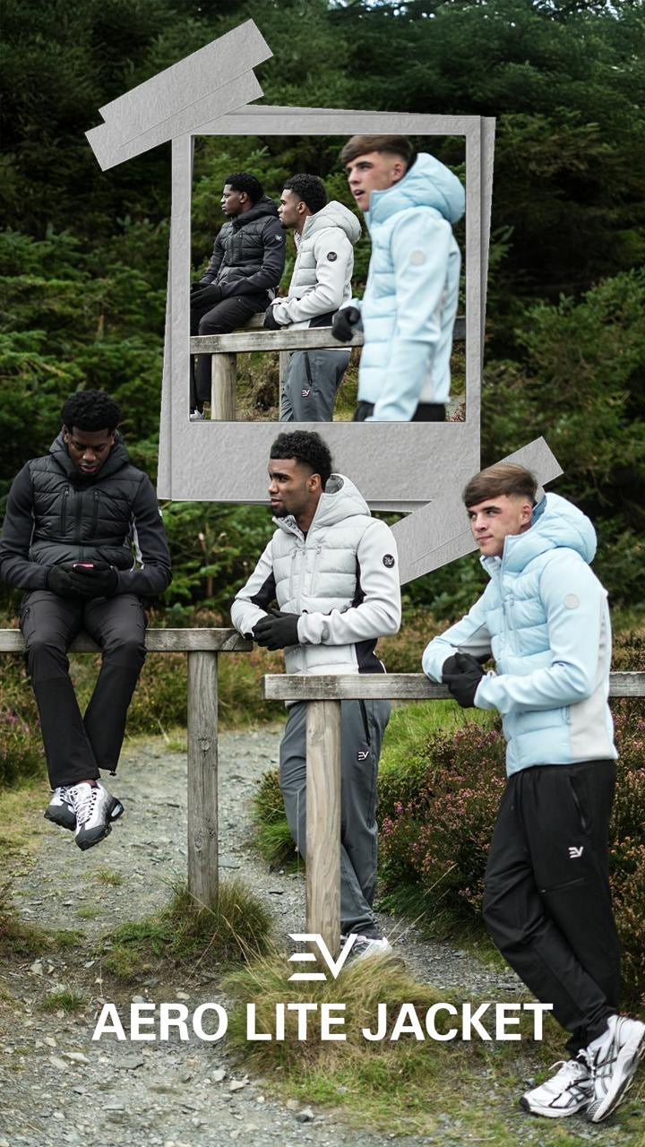 EV Aero Lite Jacket "Black/Light Grey"