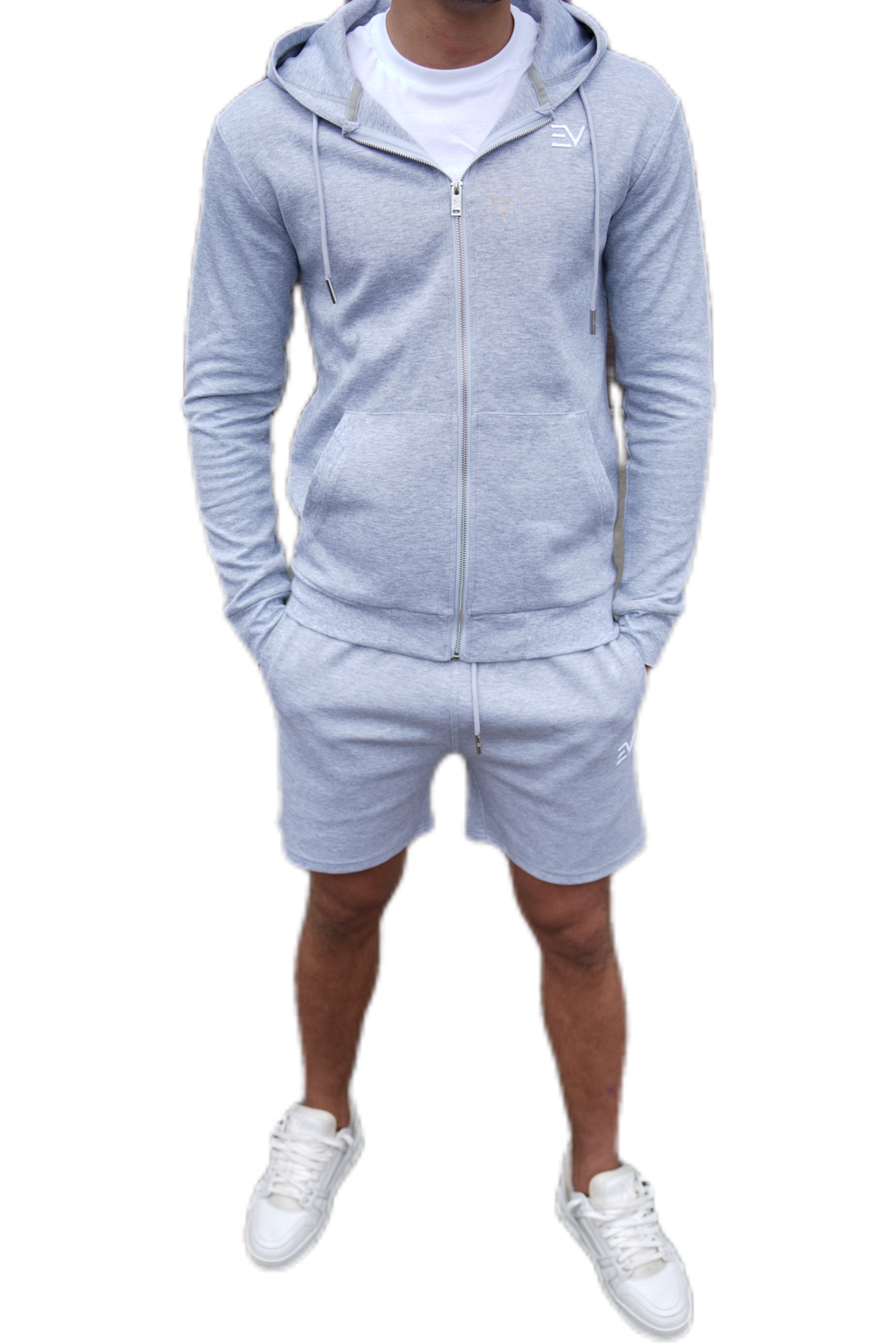 EV LUXE SHORTS SET “GREY”