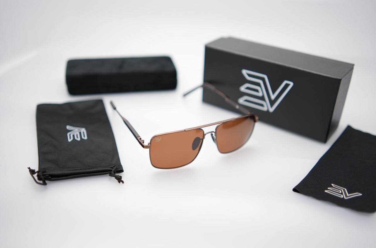 EV Ace Sunglasses - Rose Gold