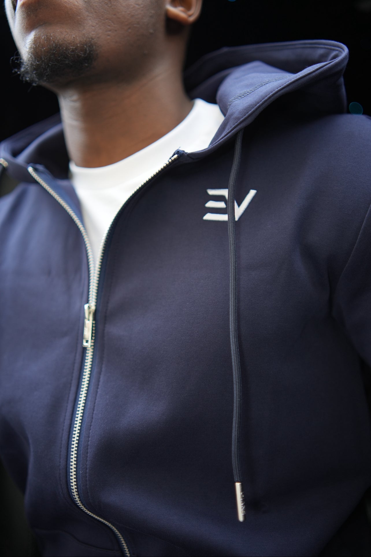 EV LUXE HOODIE “NAVY”