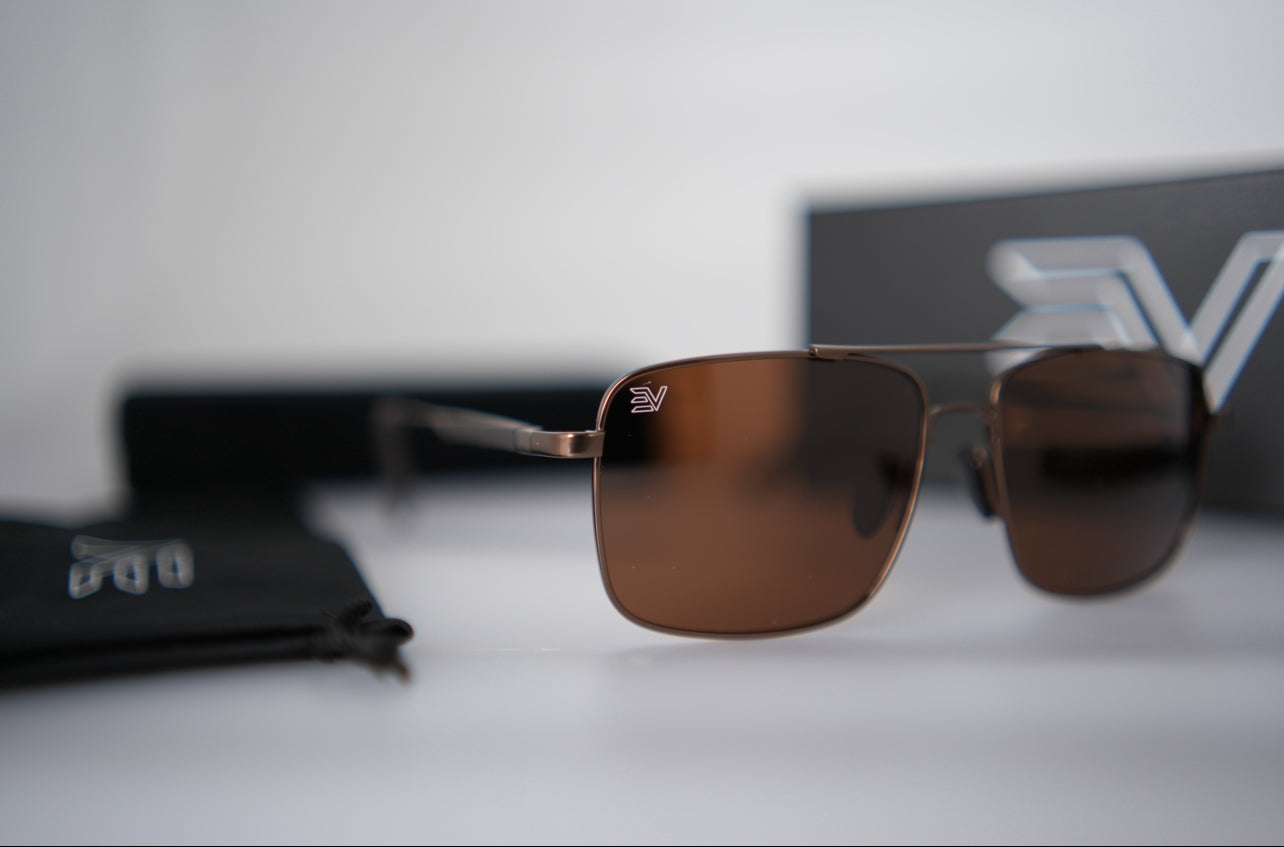 EV Ace Sunglasses - Rose Gold