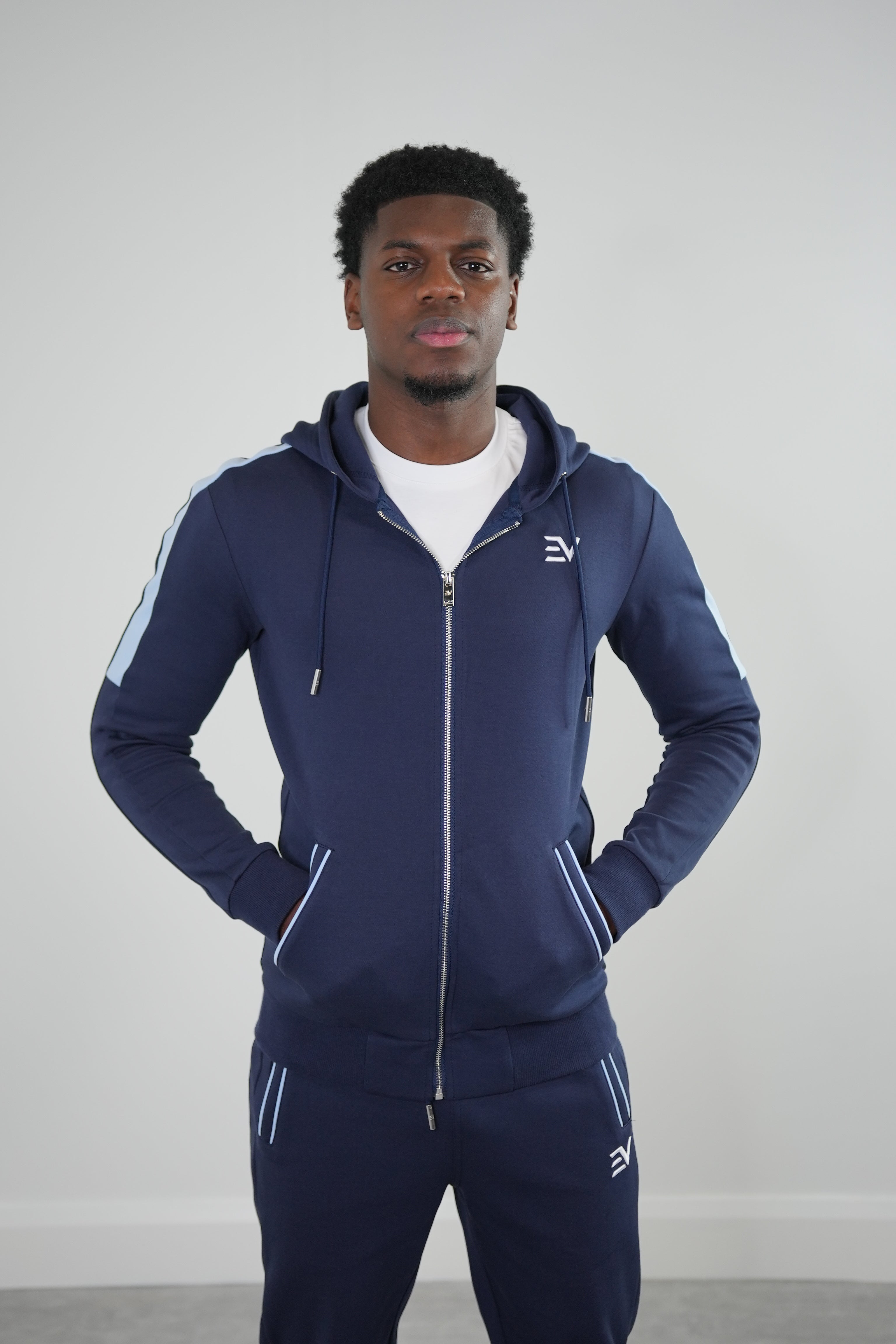 EV LUXE 2.0 HOODIE “Navy/Blue”