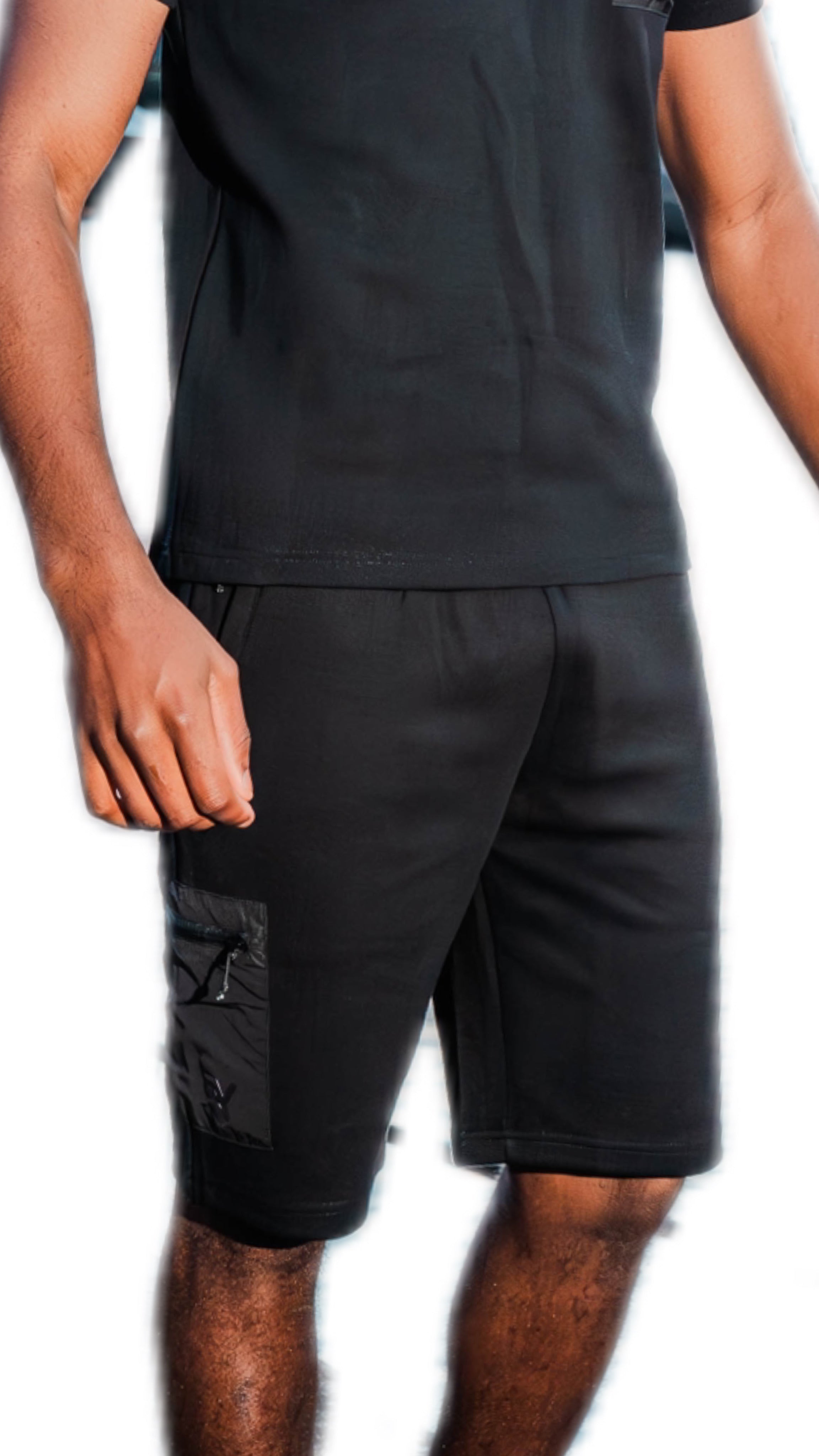 EV Heavy Cotton Shorts - Black