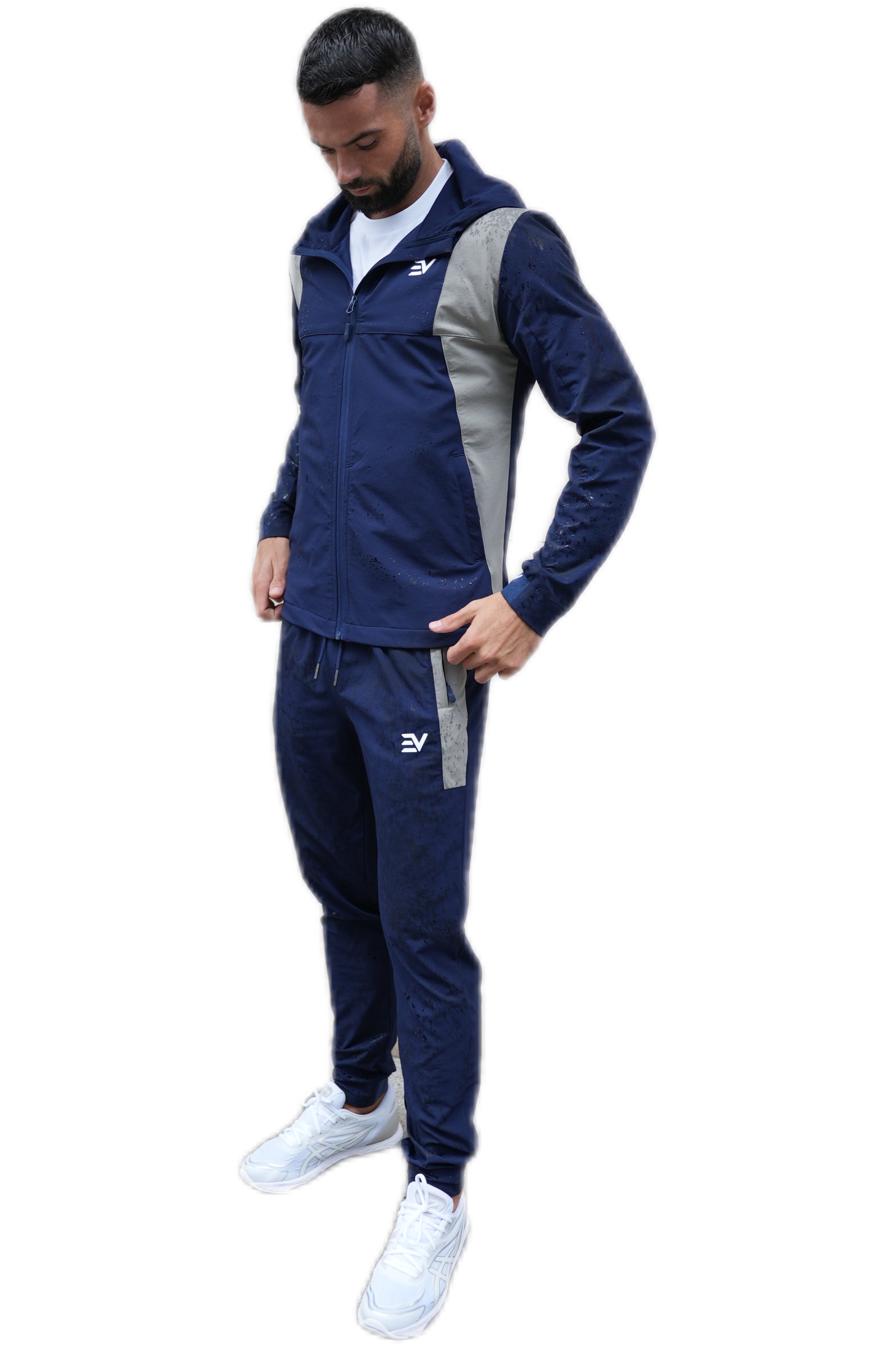 EV Flex Tracksuit “Navy/Grey