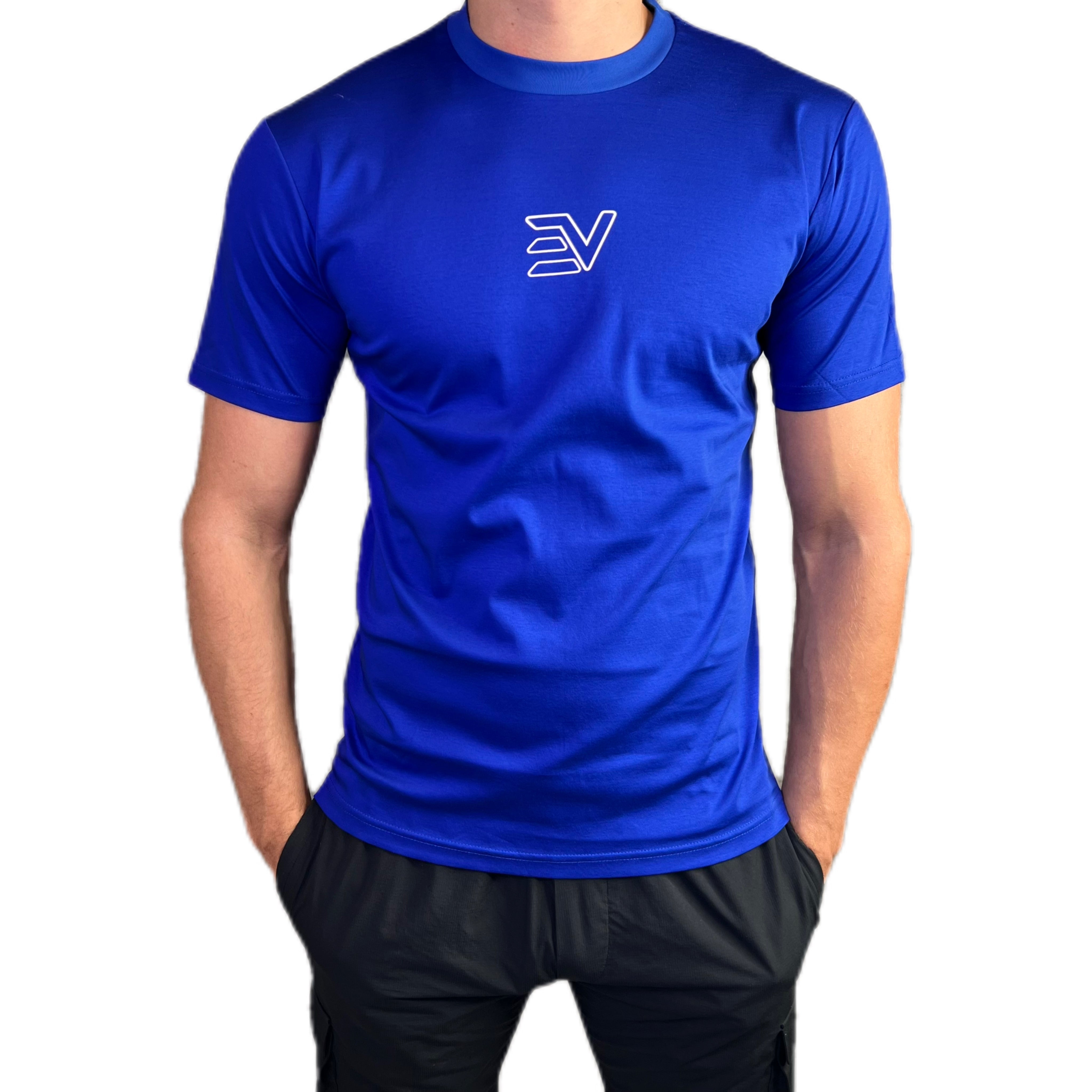 EV Outline Logo T-Shirt “Blue”