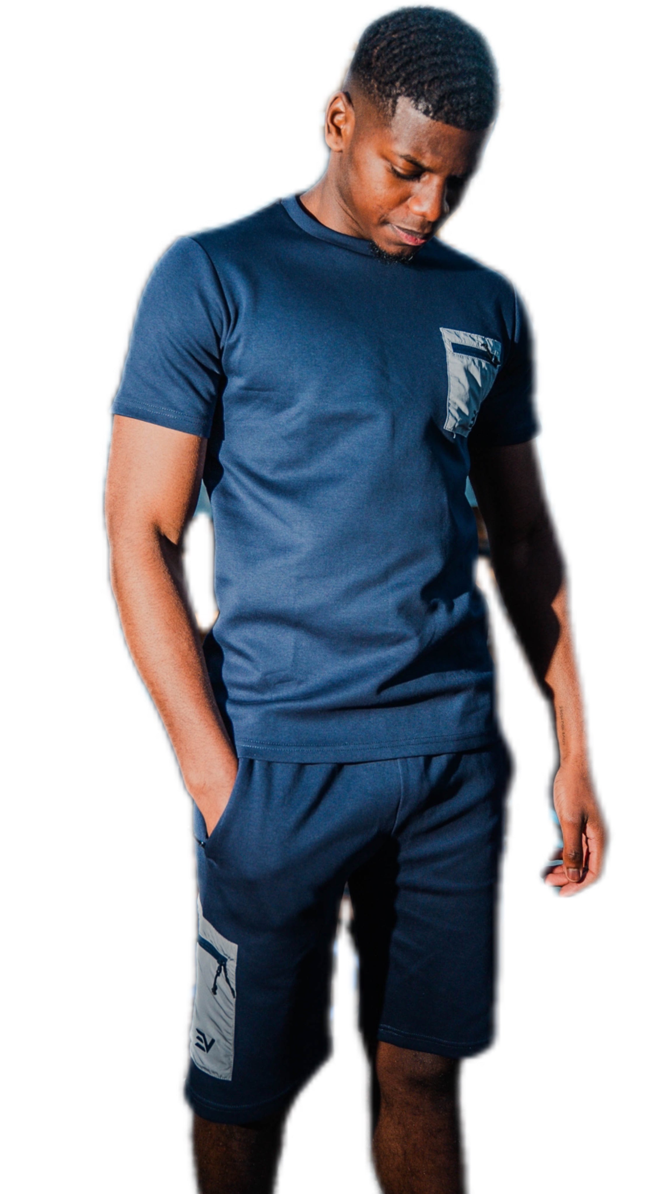 EV Heavy Cotton Set - Navy/Grey