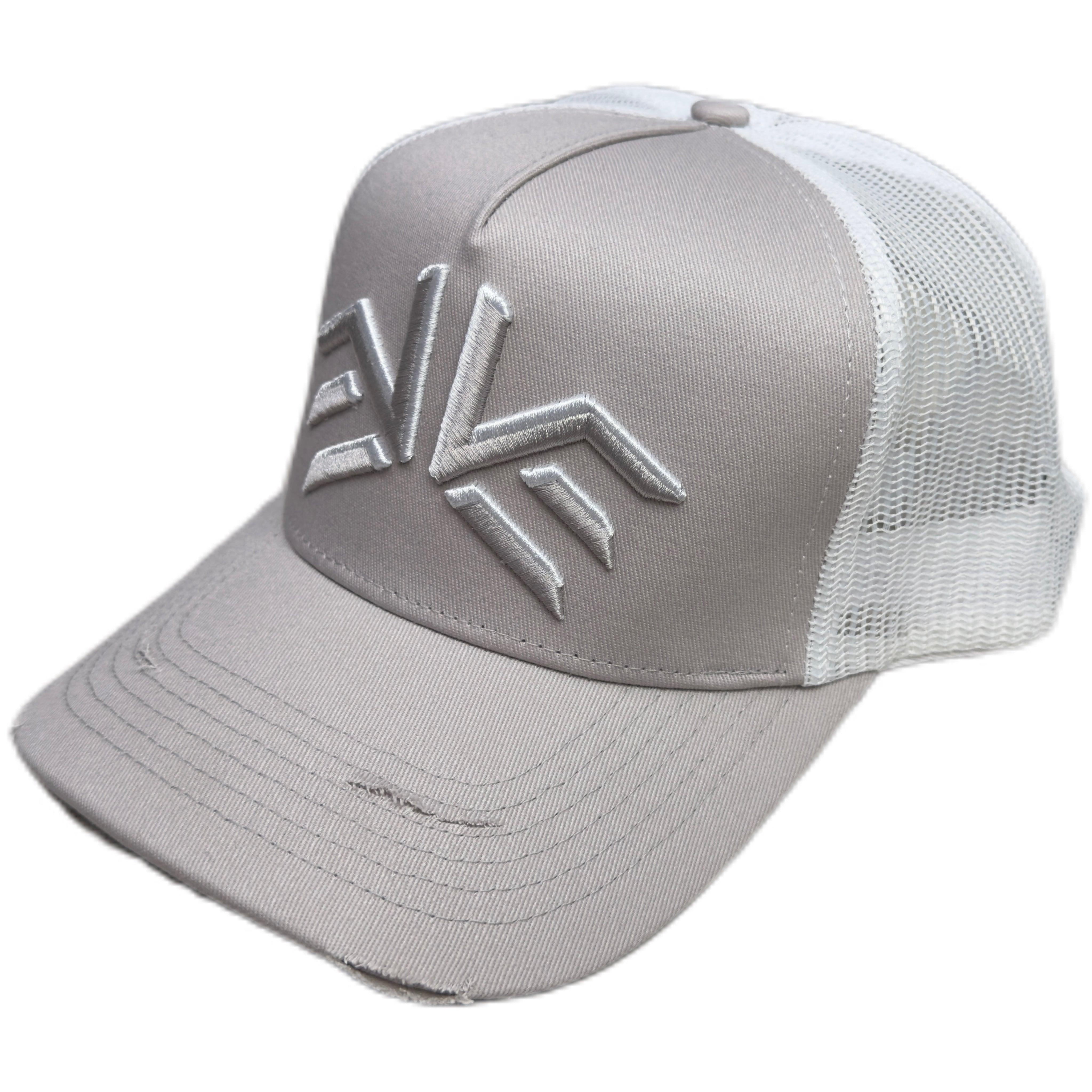 EV Mirror Logo Hat “Light Grey/White”