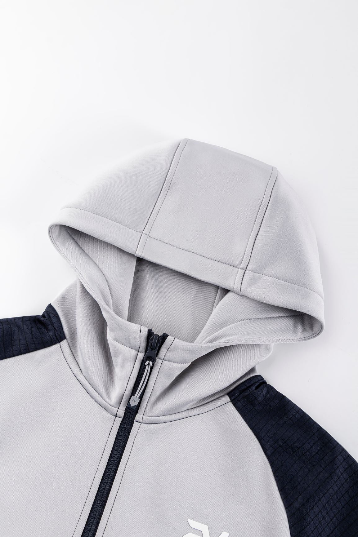 EV Metric Fleece Track Jacket “Navy/Light Grey”