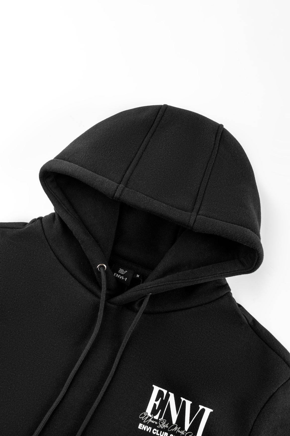 EV "Where Style Meets Comfort" Hoodie - Black