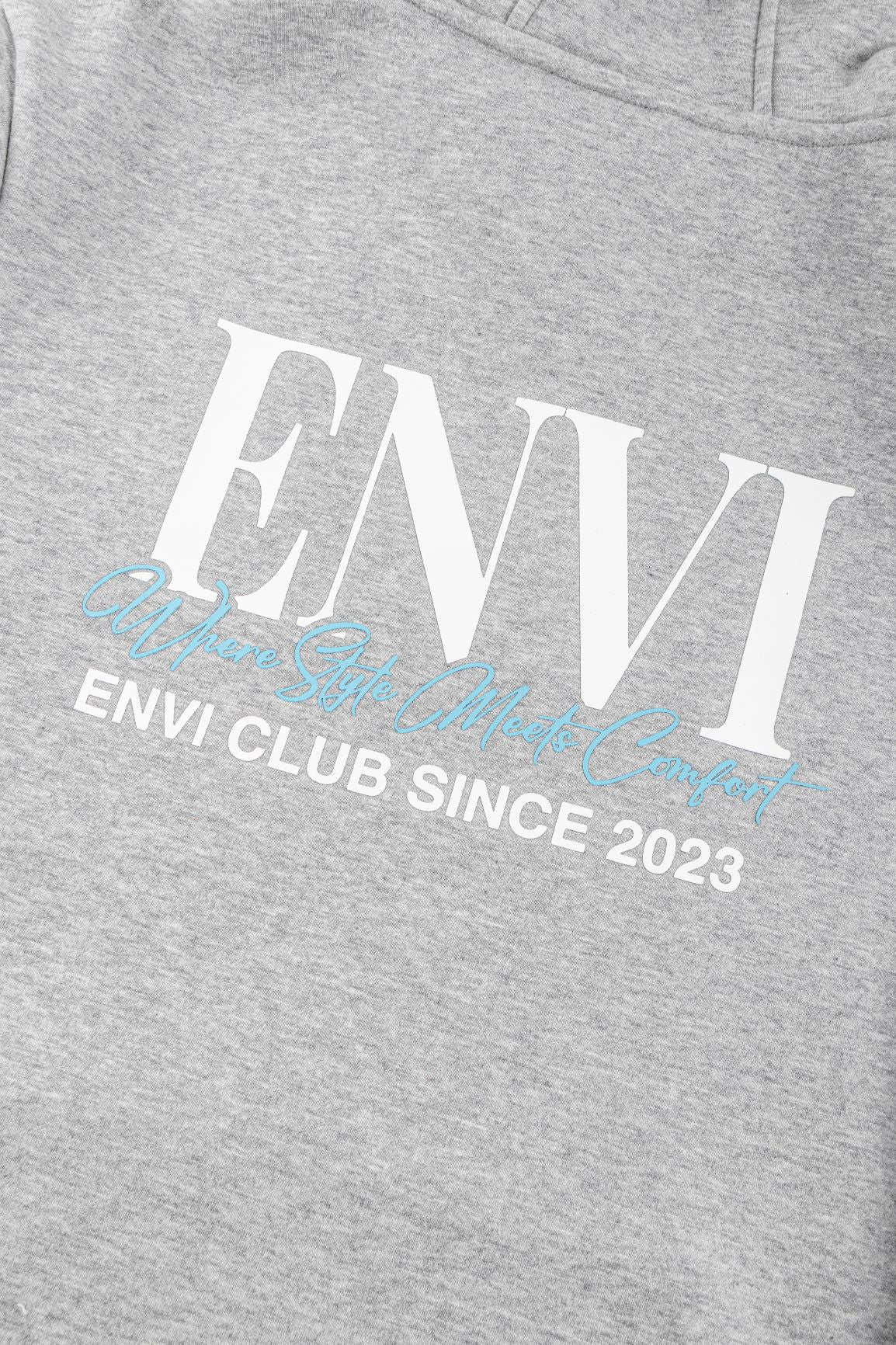 EV "Where Style Meets Comfort" Hoodie - Grey