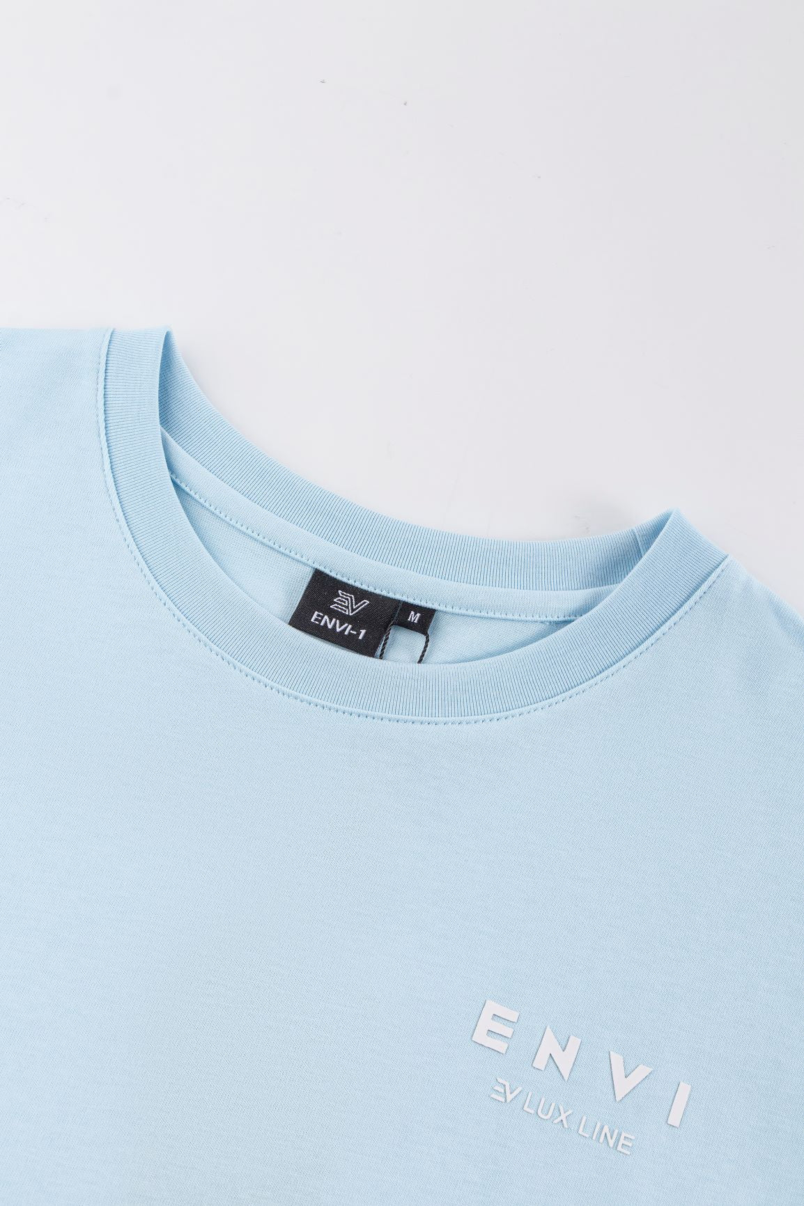 Lux Line Tshirt - Baby Blue