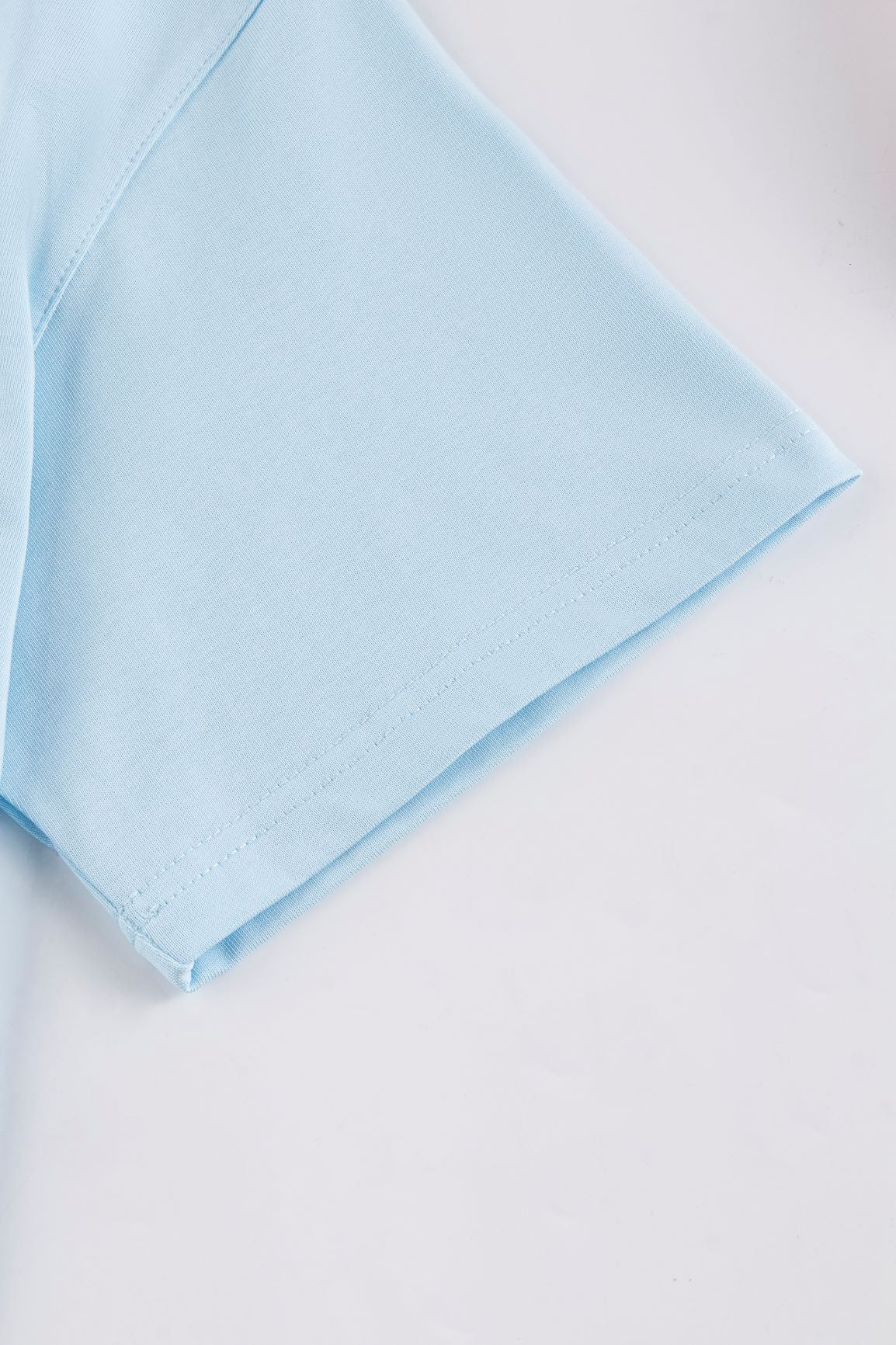 Lux Line Tshirt - Baby Blue