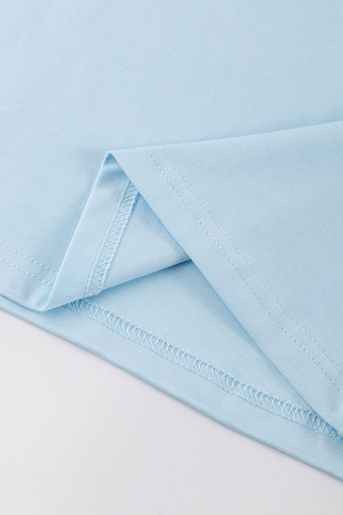 Lux Line Tshirt - Baby Blue