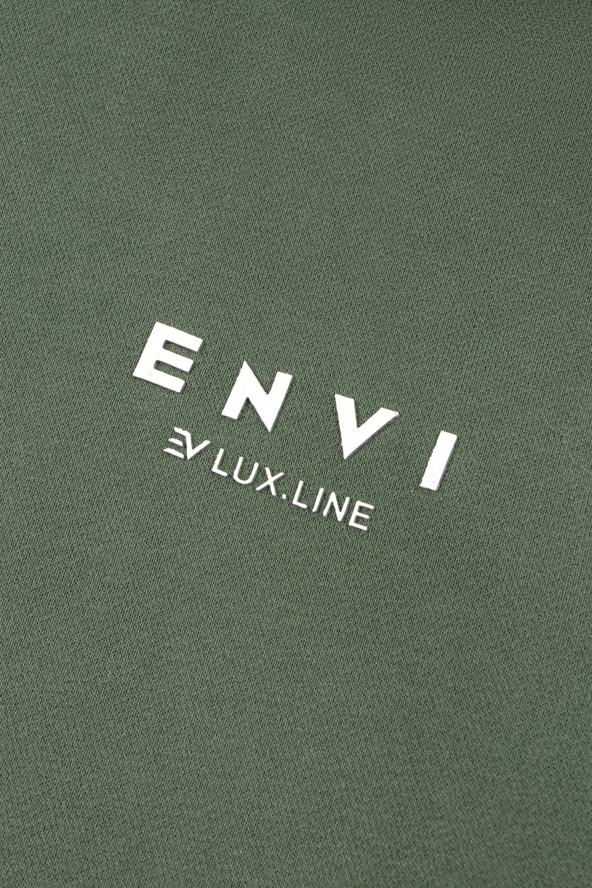 Lux Line Hoodie - Khaki Green