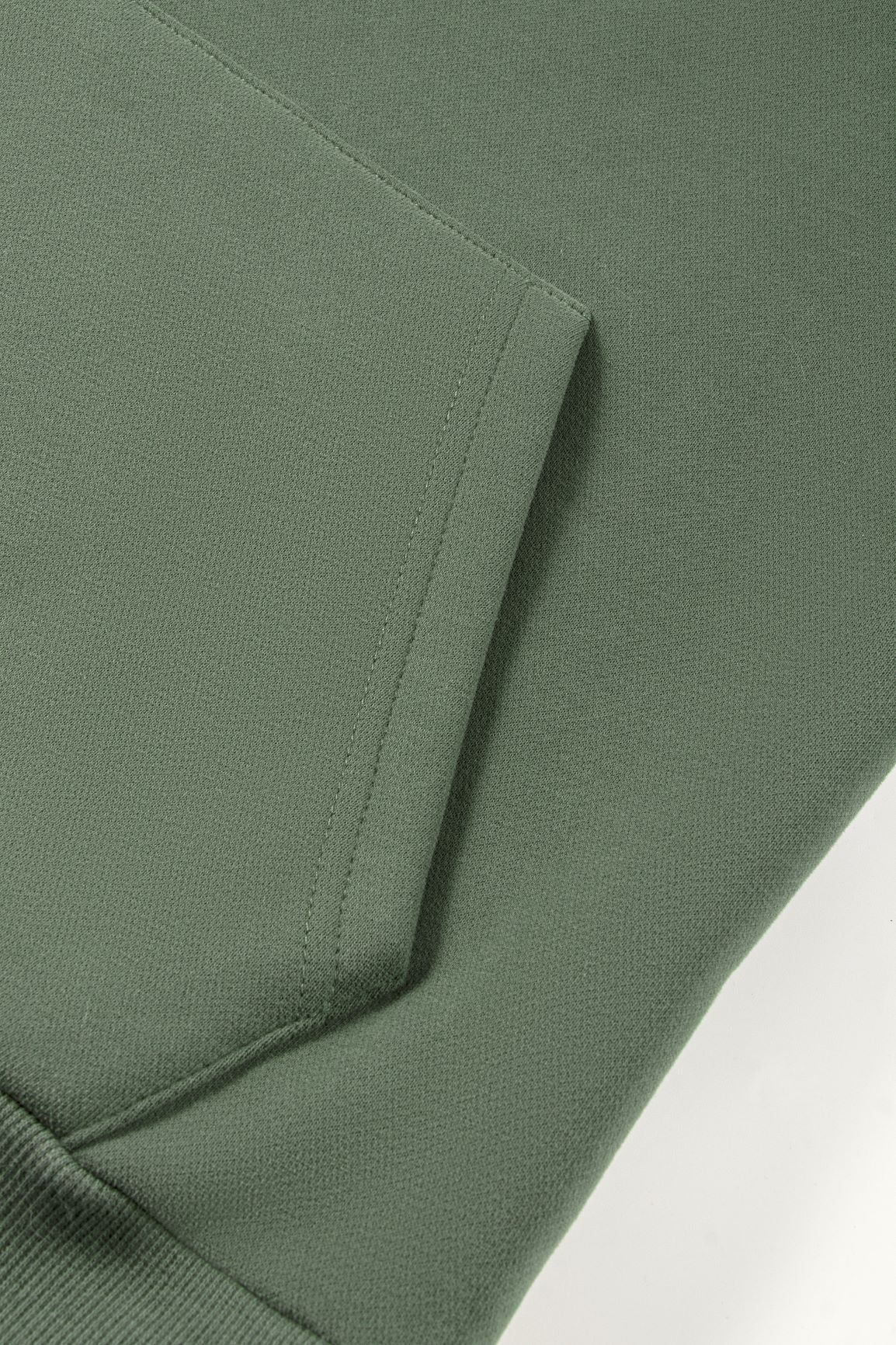 Lux Line Hoodie - Khaki Green
