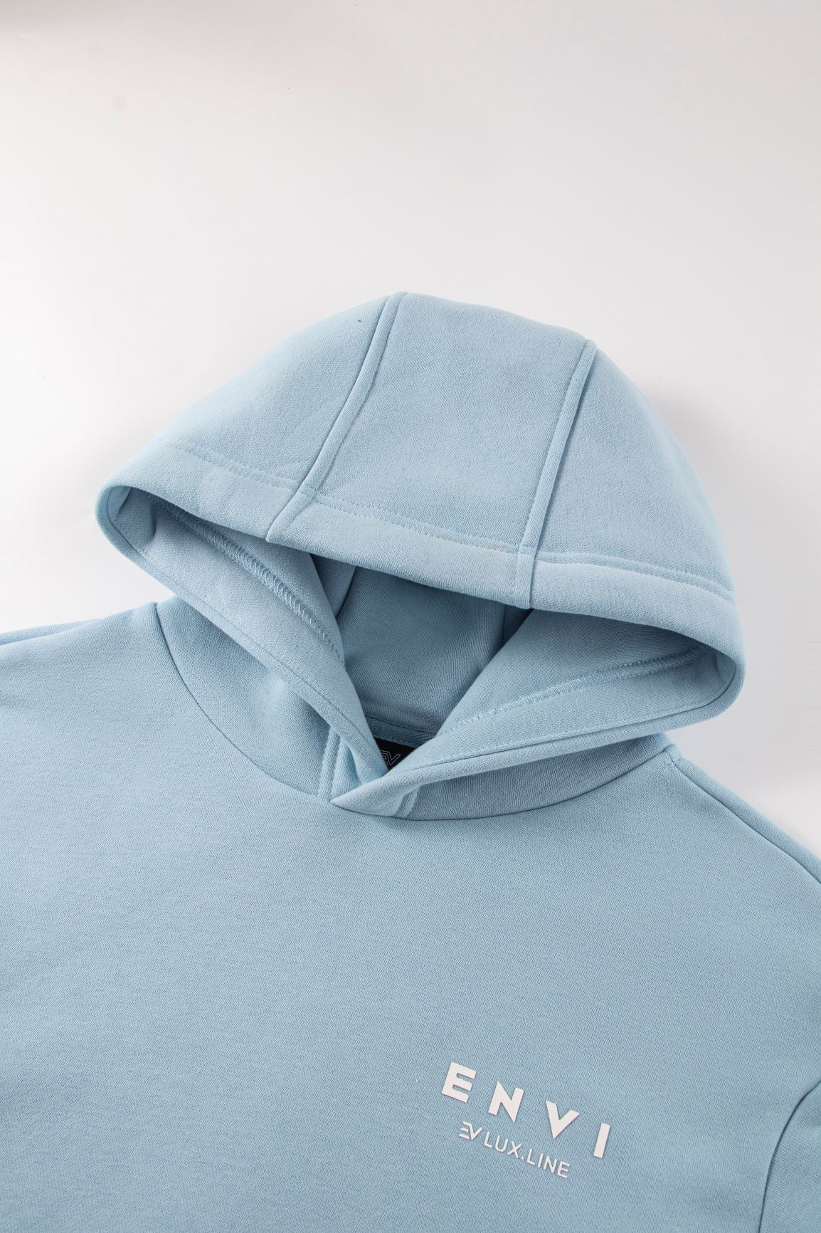Lux Line Hoodie - Baby Blue
