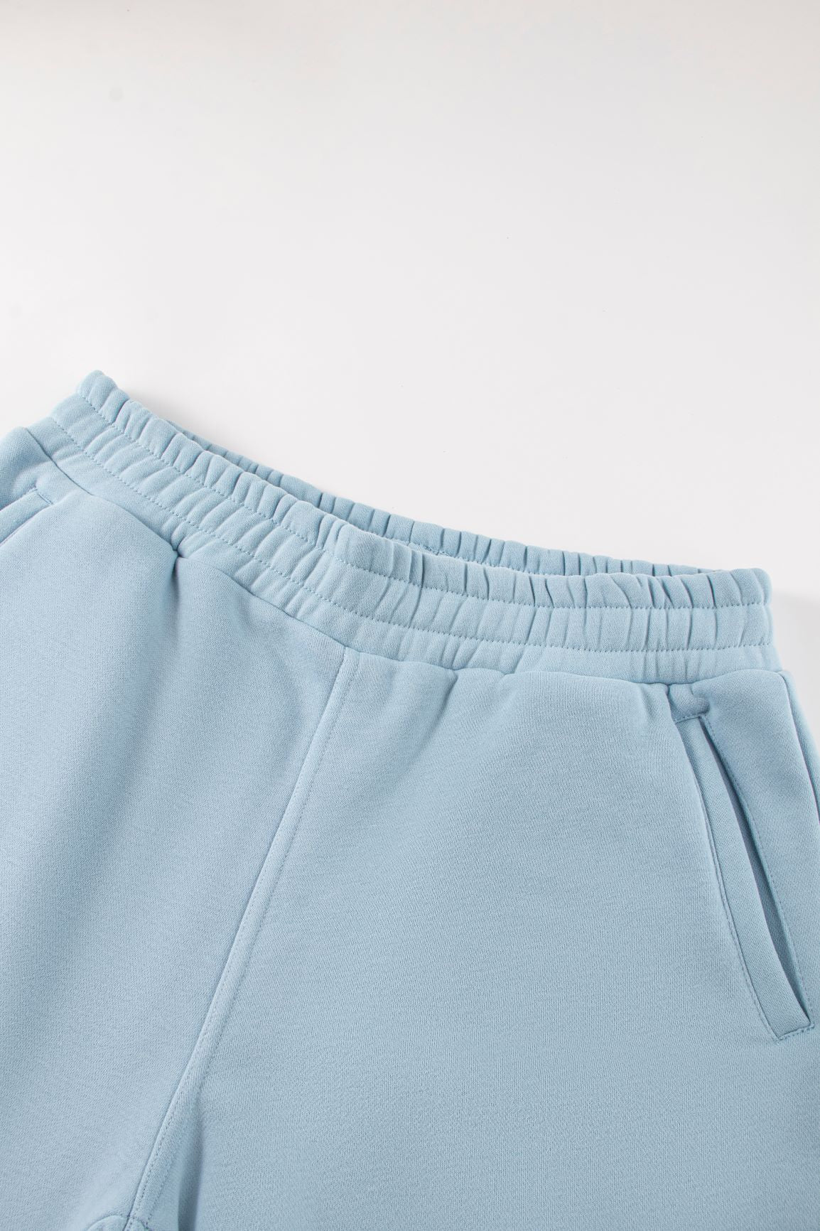 Lux Line Shorts - Baby Blue