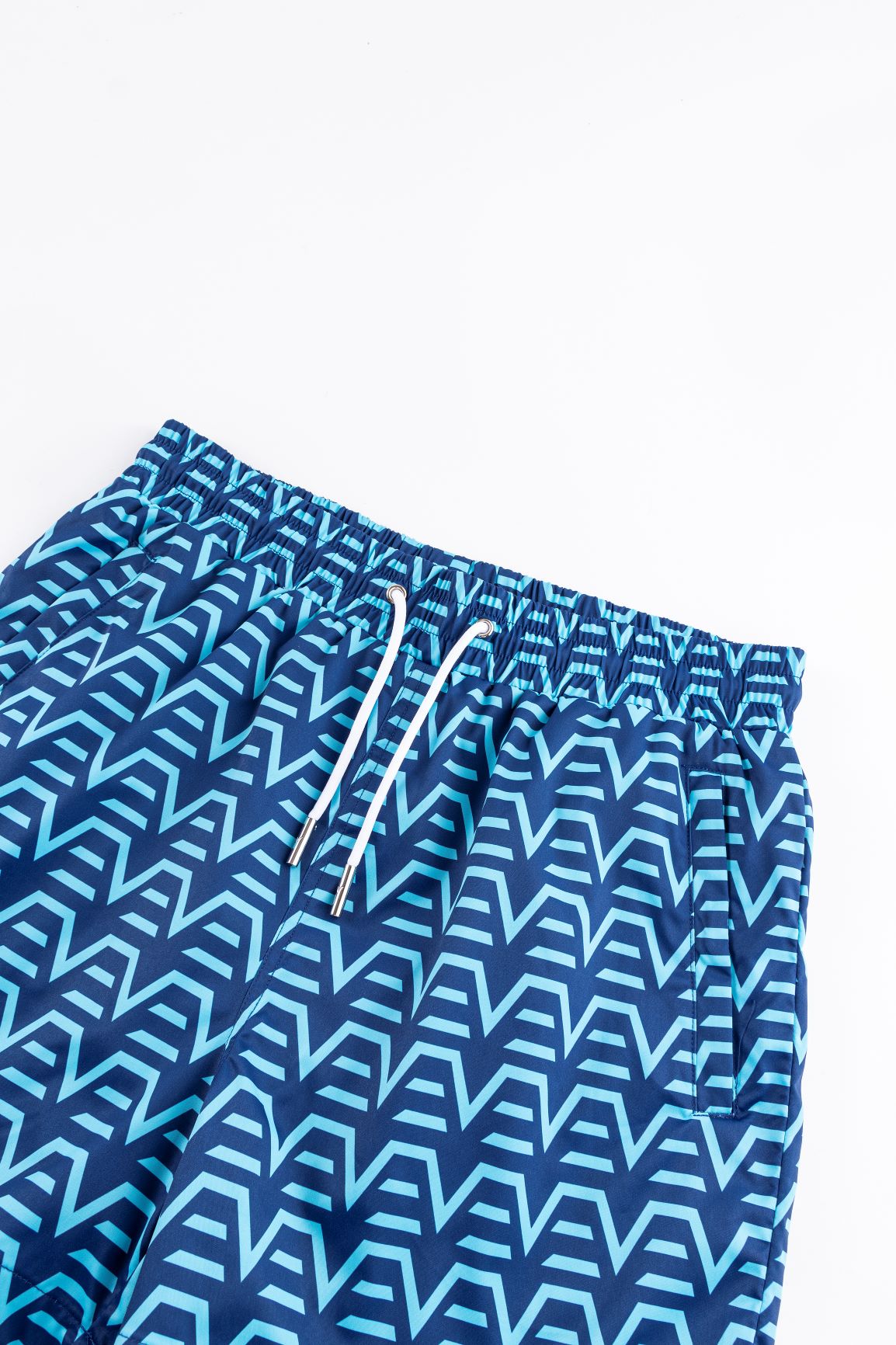 Digital Reef Swim Shorts - Blue/Aqua