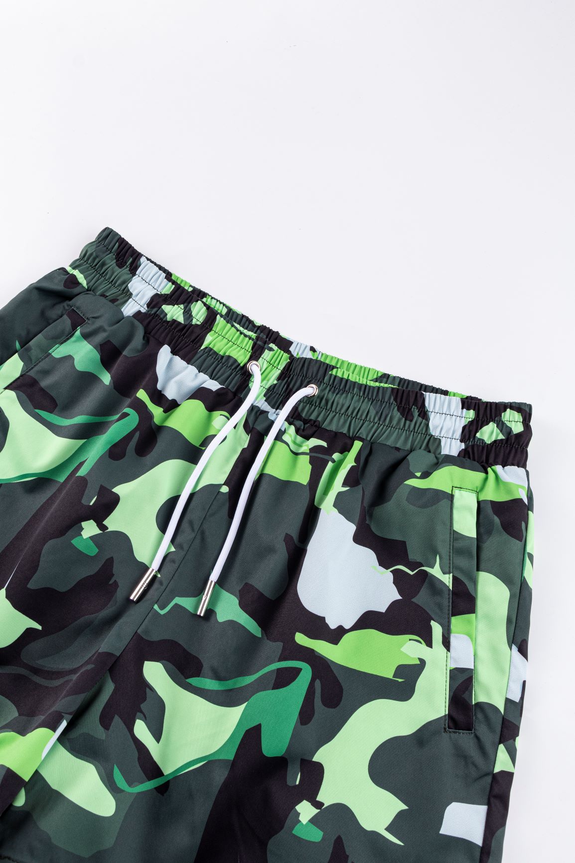 Camo Swim Shorts - Green