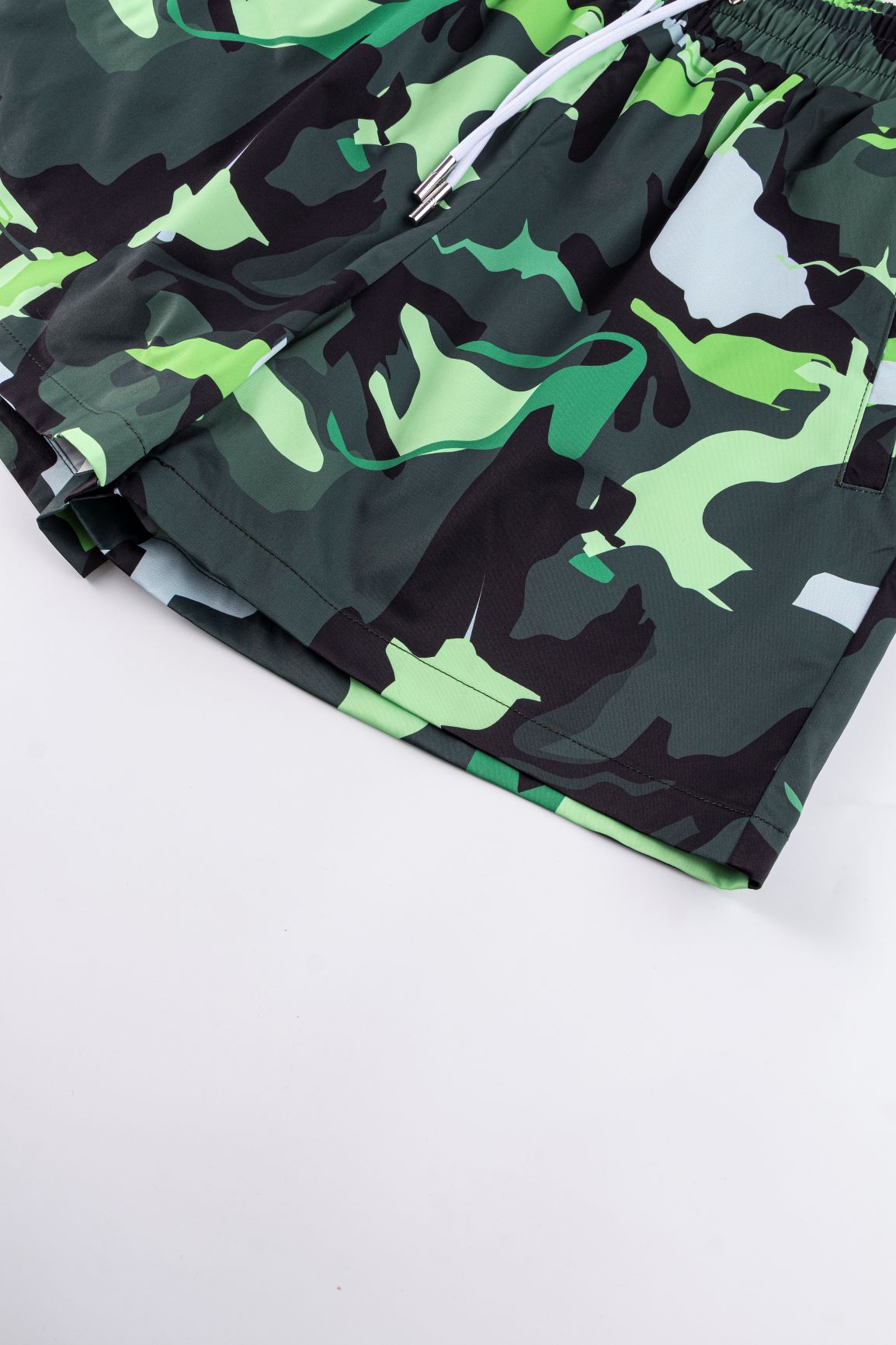 Camo Swim Shorts - Green