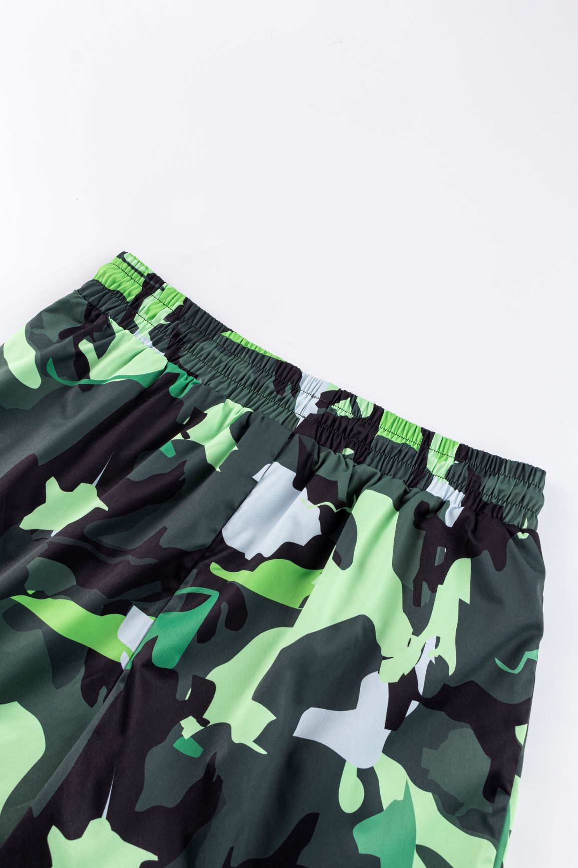 Camo Swim Shorts - Green