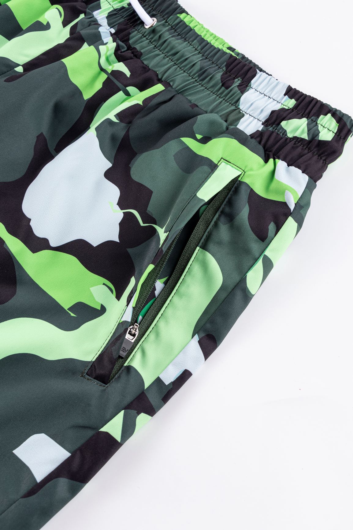 Camo Swim Shorts - Green