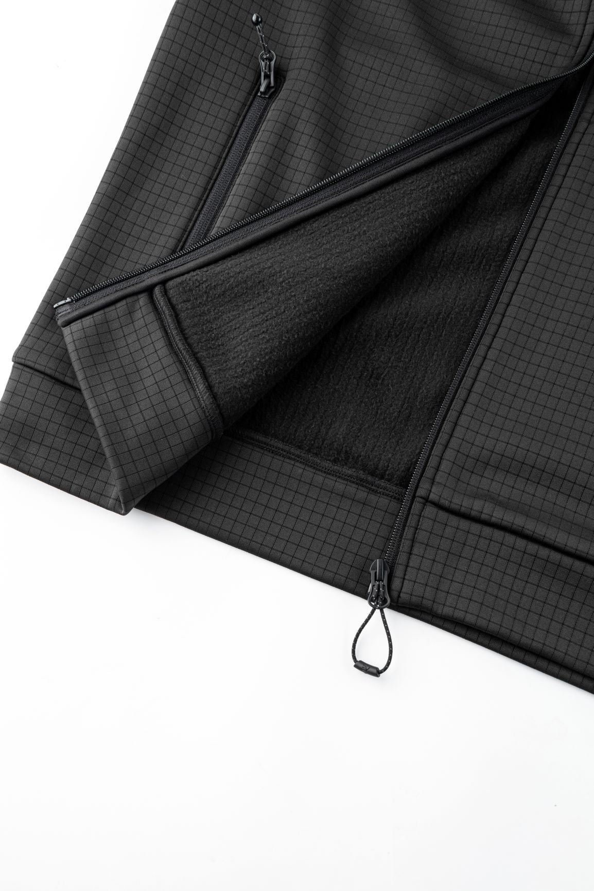 EV Metric Fleece Track Jacket “Black/Ultimate Grey”