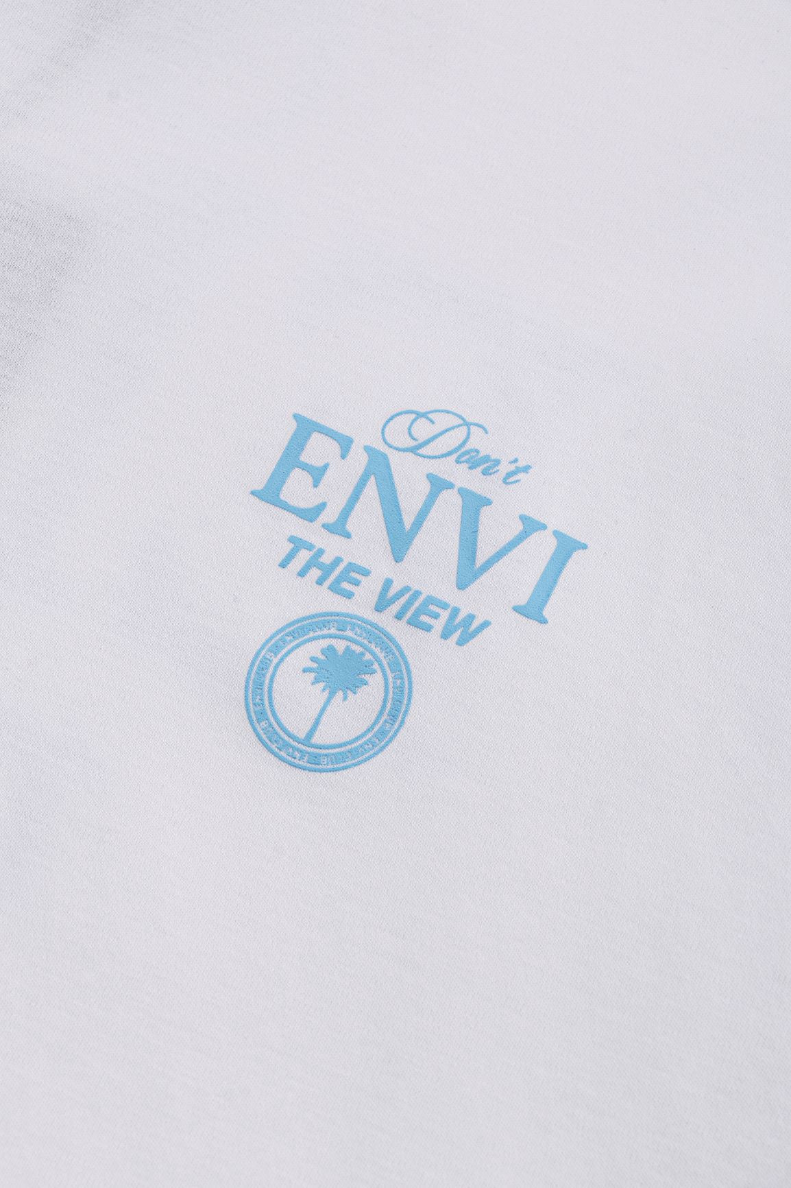 Don't ENVI The View T-Shirt - White/Baby Blue