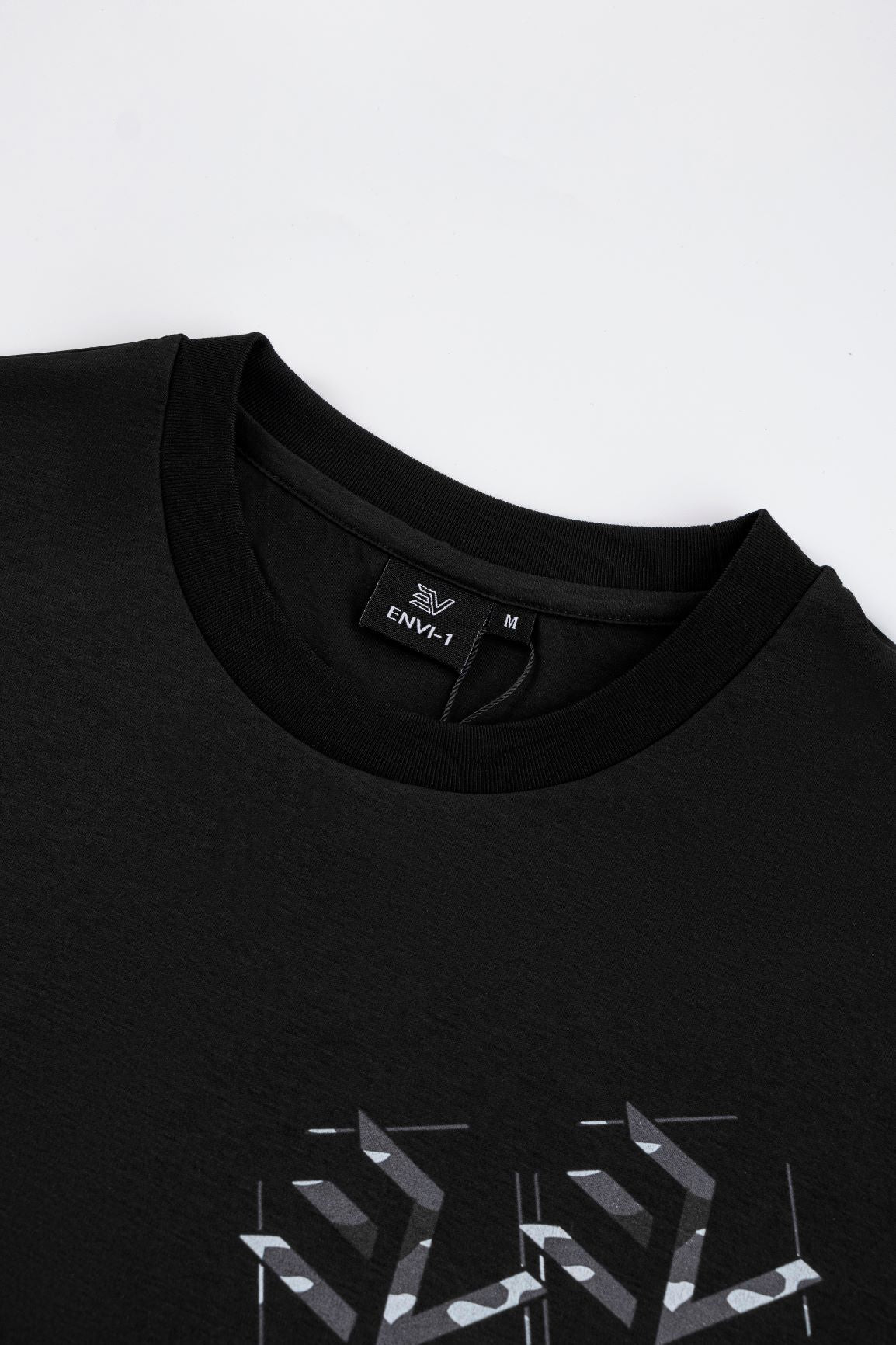 Camo T-Shirt - Black/Grey