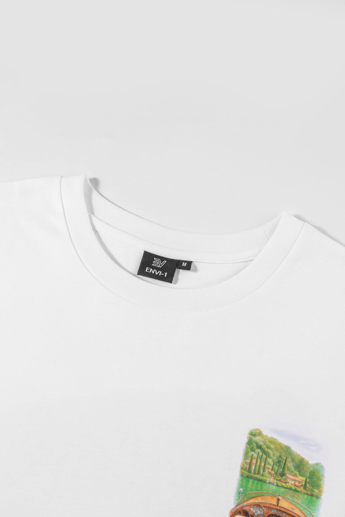 No Invite T-Shirt - White/Green