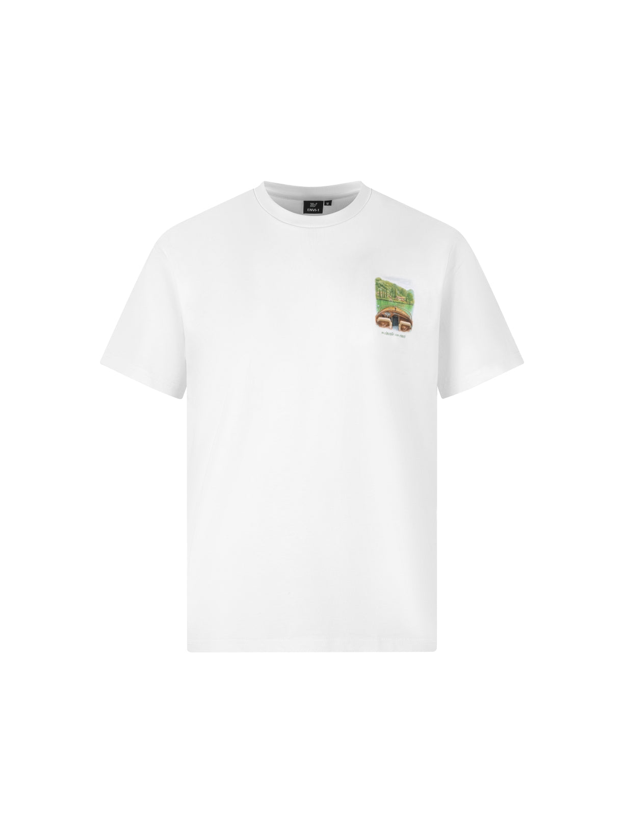 No Invite T-Shirt - White/Green