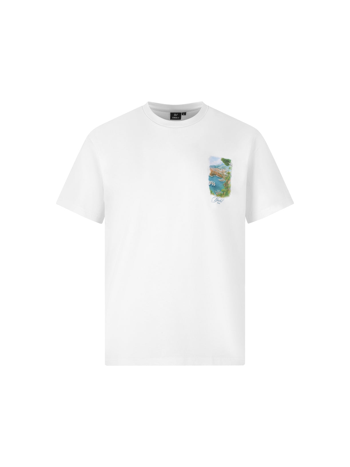 Yacht Season T-Shirt - White/Teal