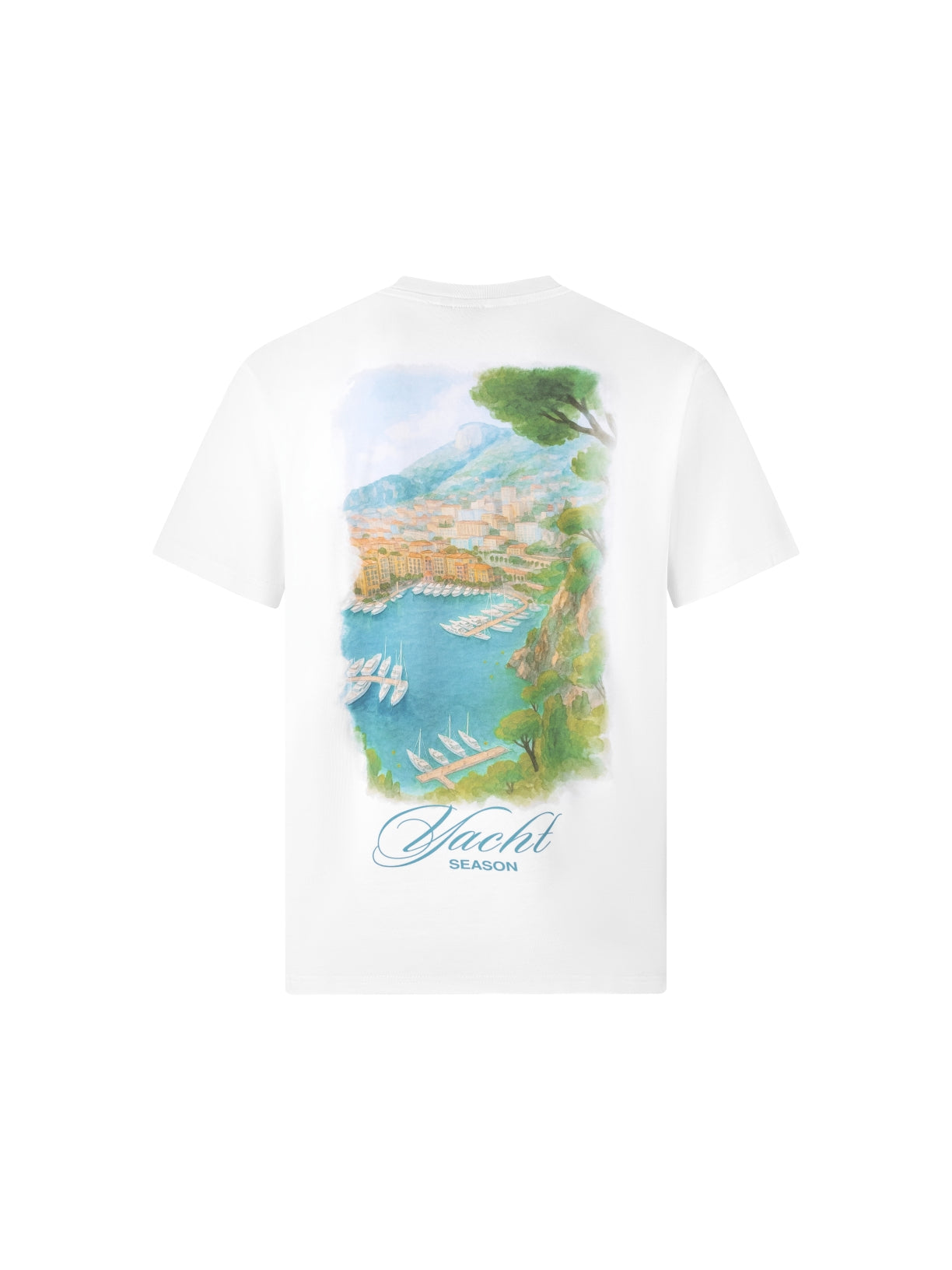 Yacht Season T-Shirt - White/Teal