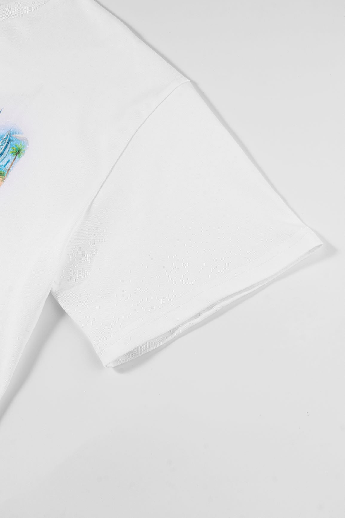 Dubai T-Shirt - White/Burnt Orange