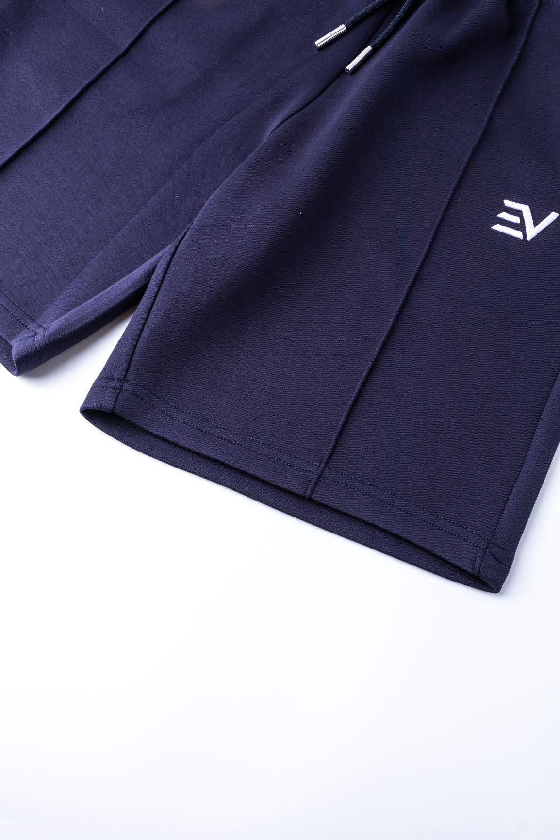 Luxe Track Shorts - Navy