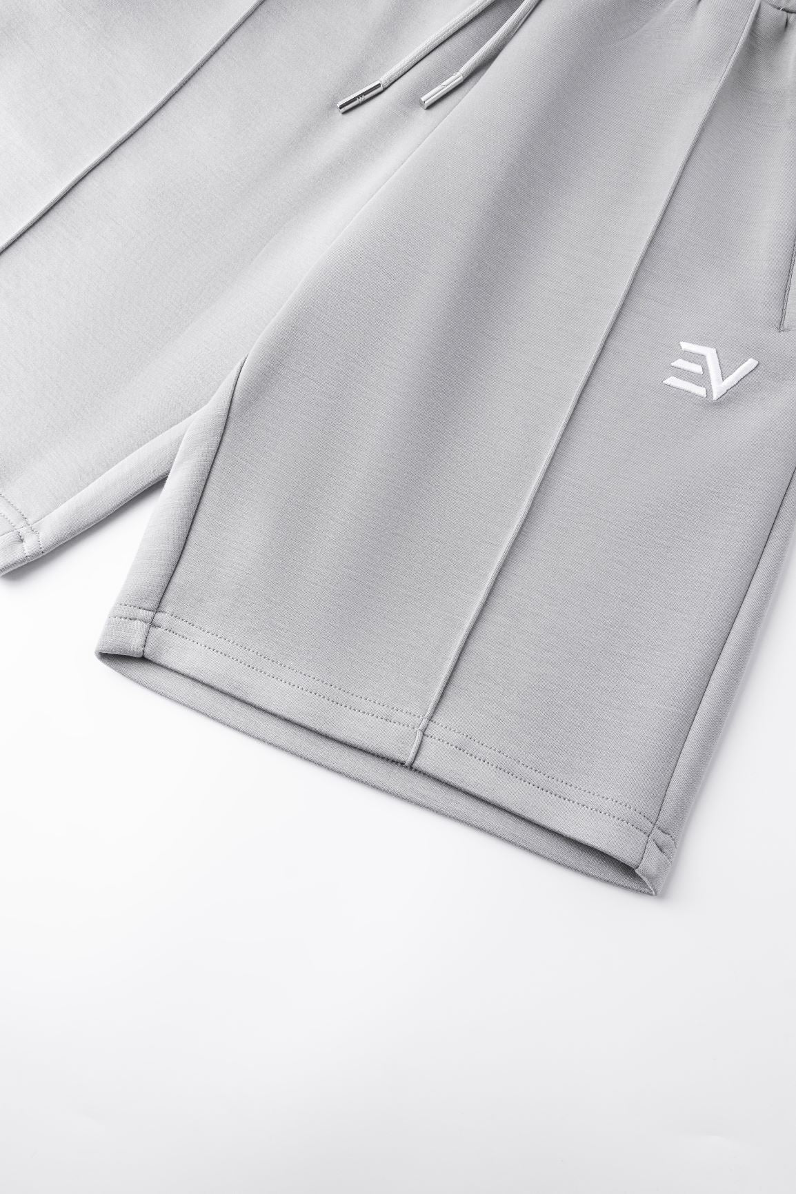 Luxe Track Shorts - Stone Grey