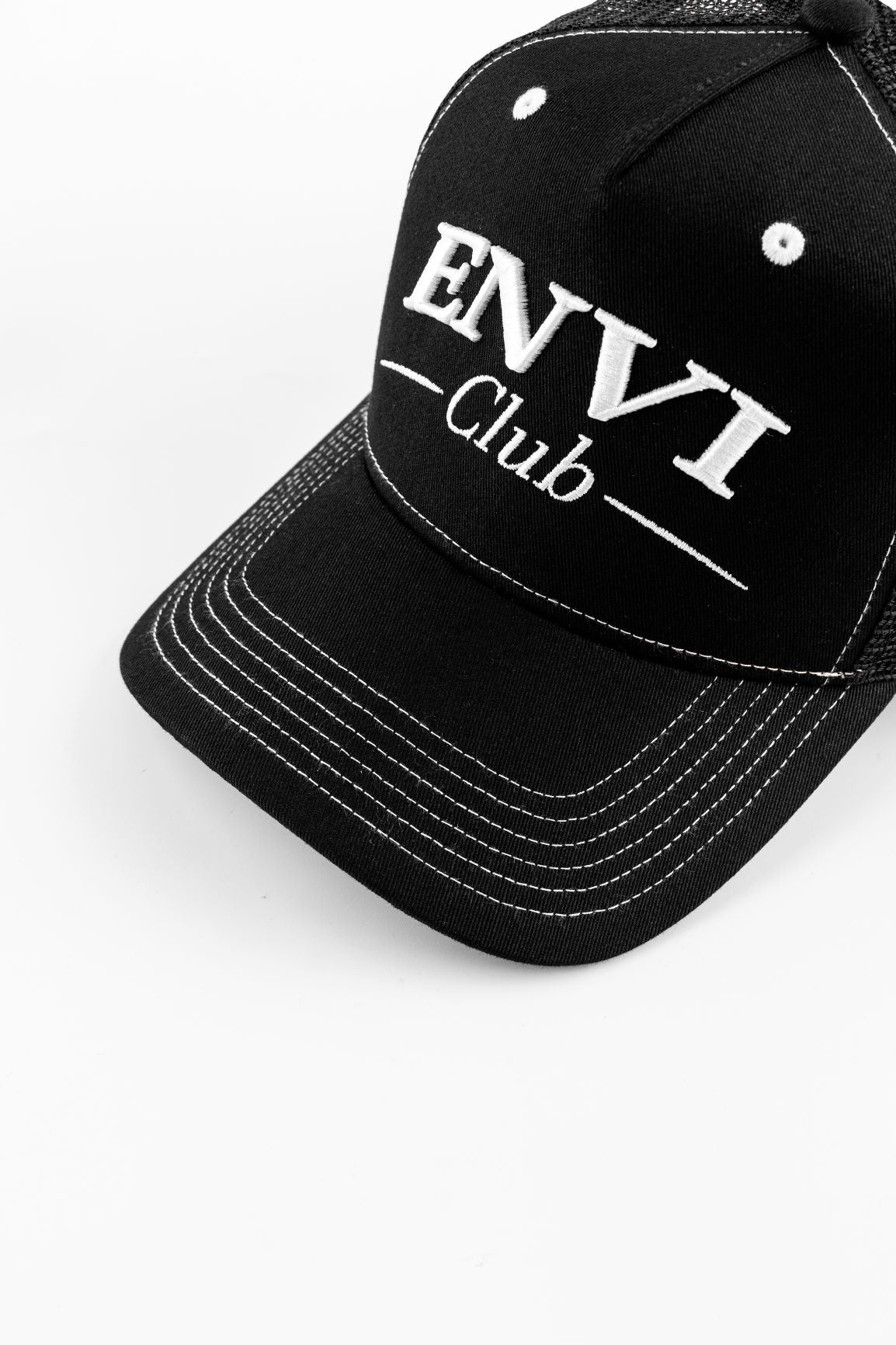 ENVI Club Trucker Hat - Black/White