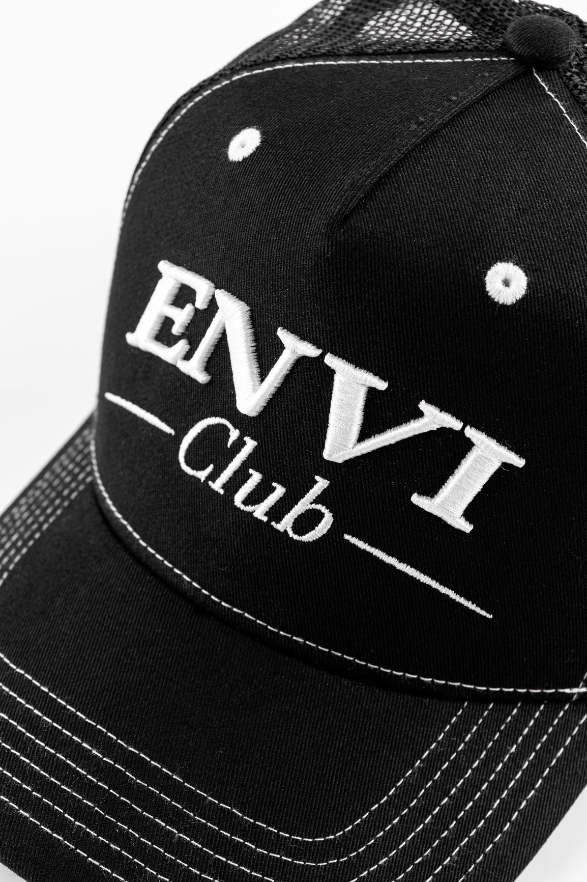 ENVI Club Trucker Hat - Black/White